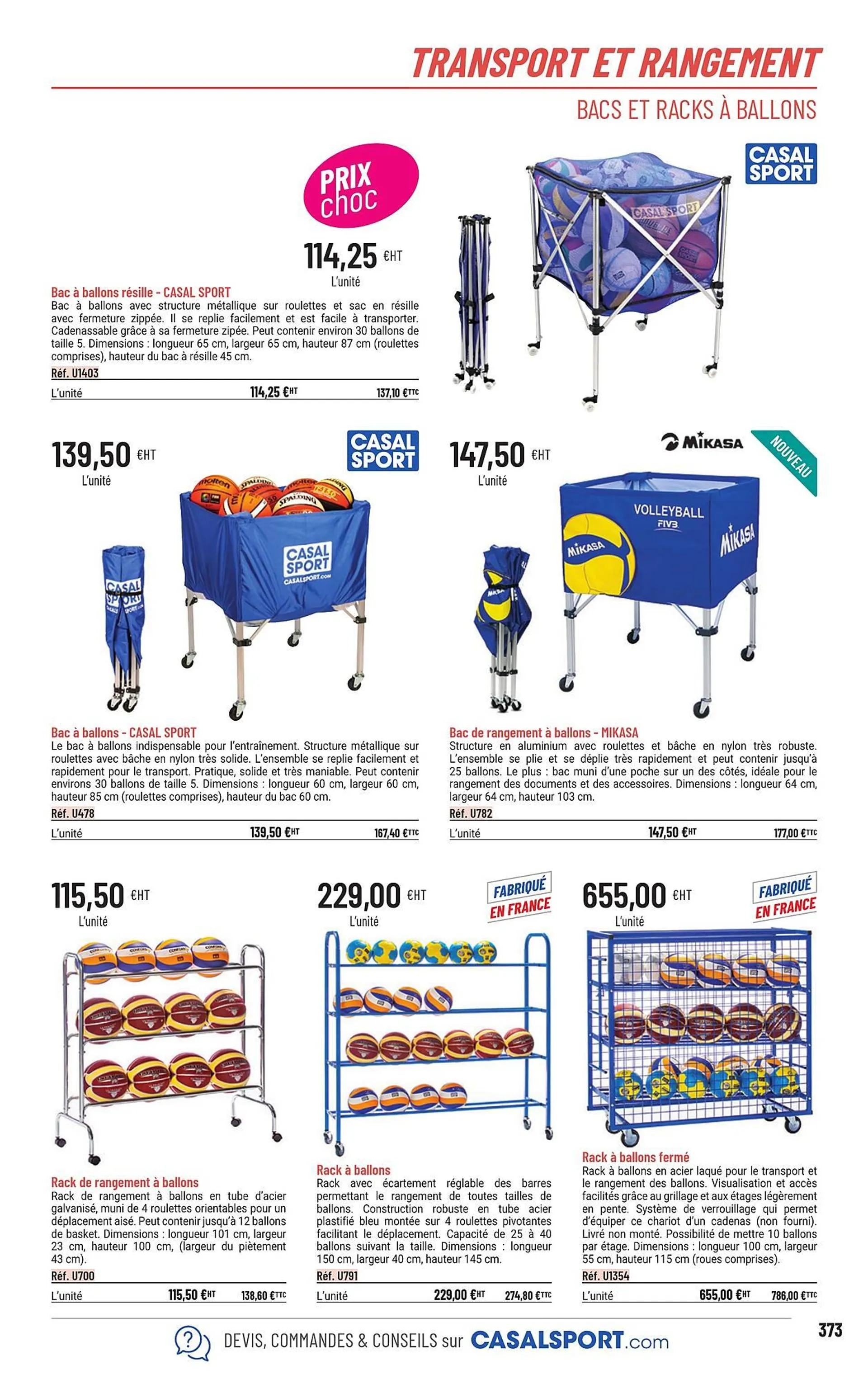 Catalogue Casal Sport du 1 février au 28 décembre 2024 - Catalogue page 287