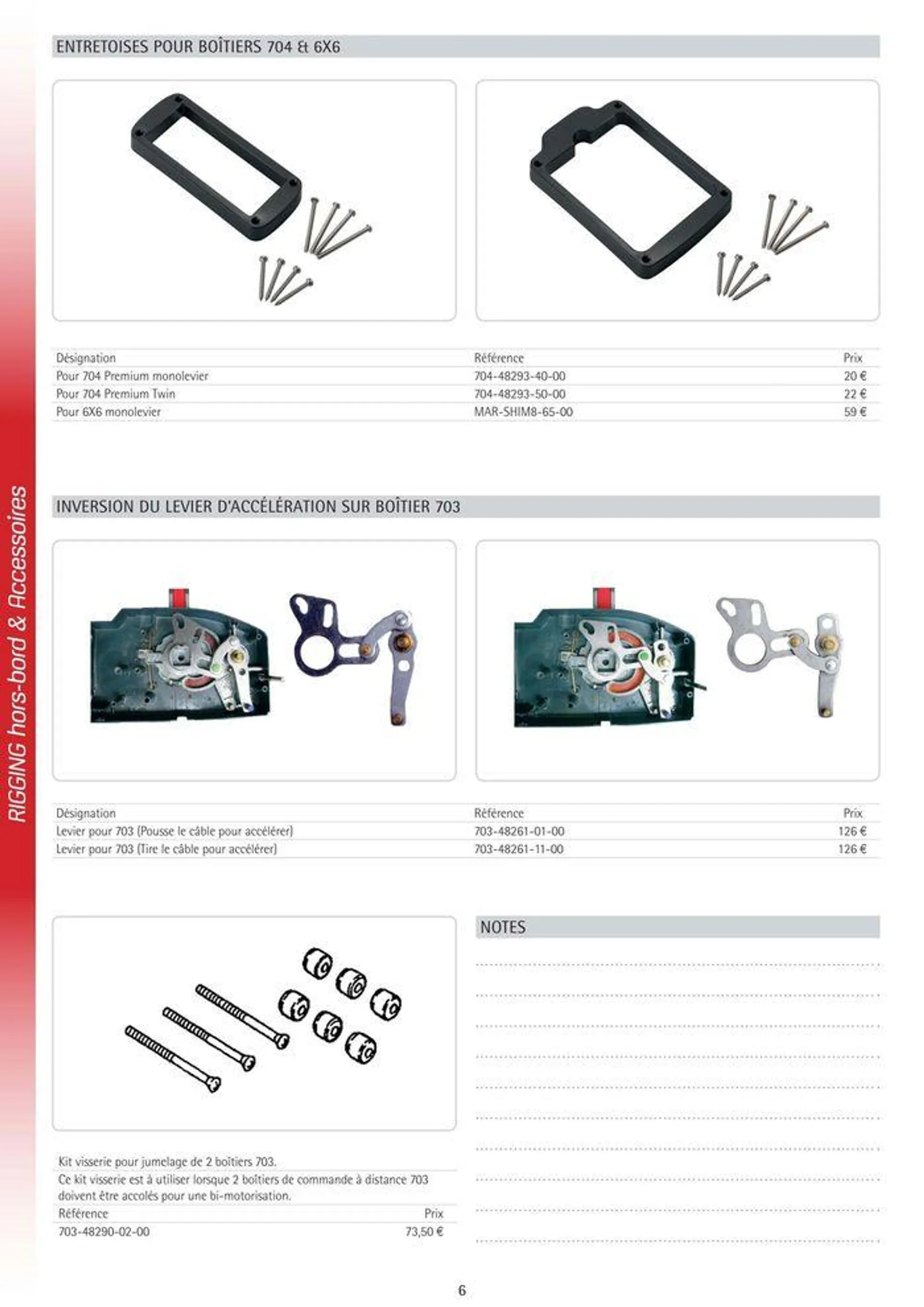 Catalogue Yamaha Marine - Accessoires Marine 2024 - 69