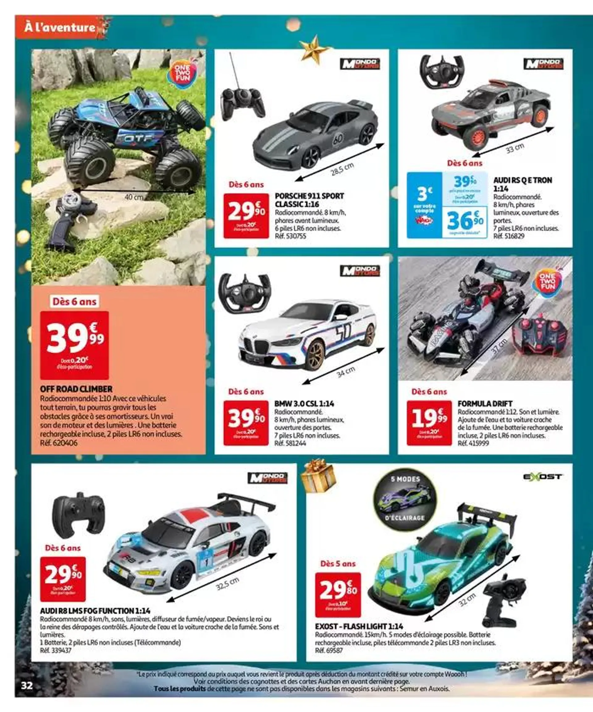 Réveillons Noël, un max de promos pour les fêtes du 11 octobre au 6 décembre 2024 - Catalogue page 32