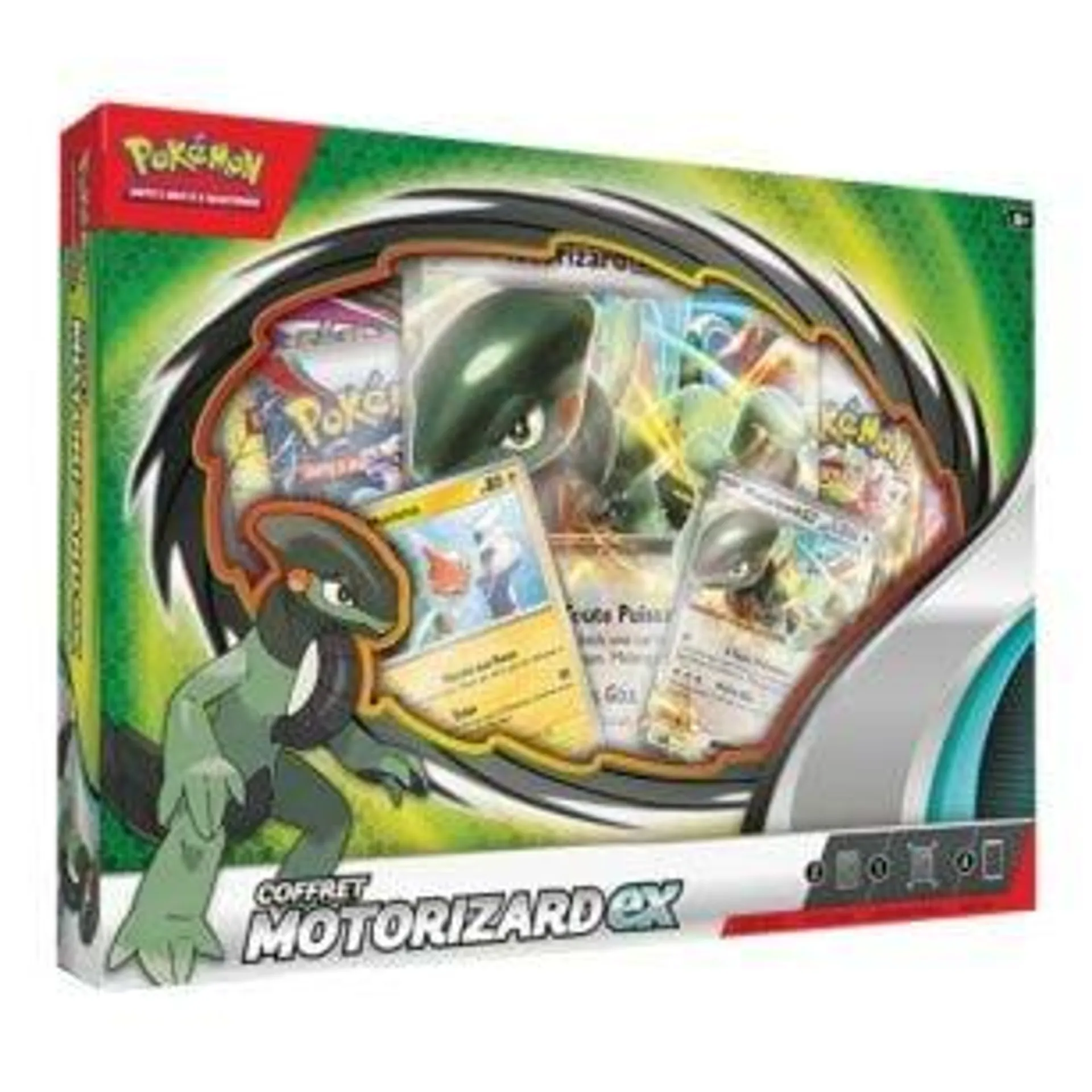 Coffret Motorizard Ex Pokémon Ecarlate et Violet 01