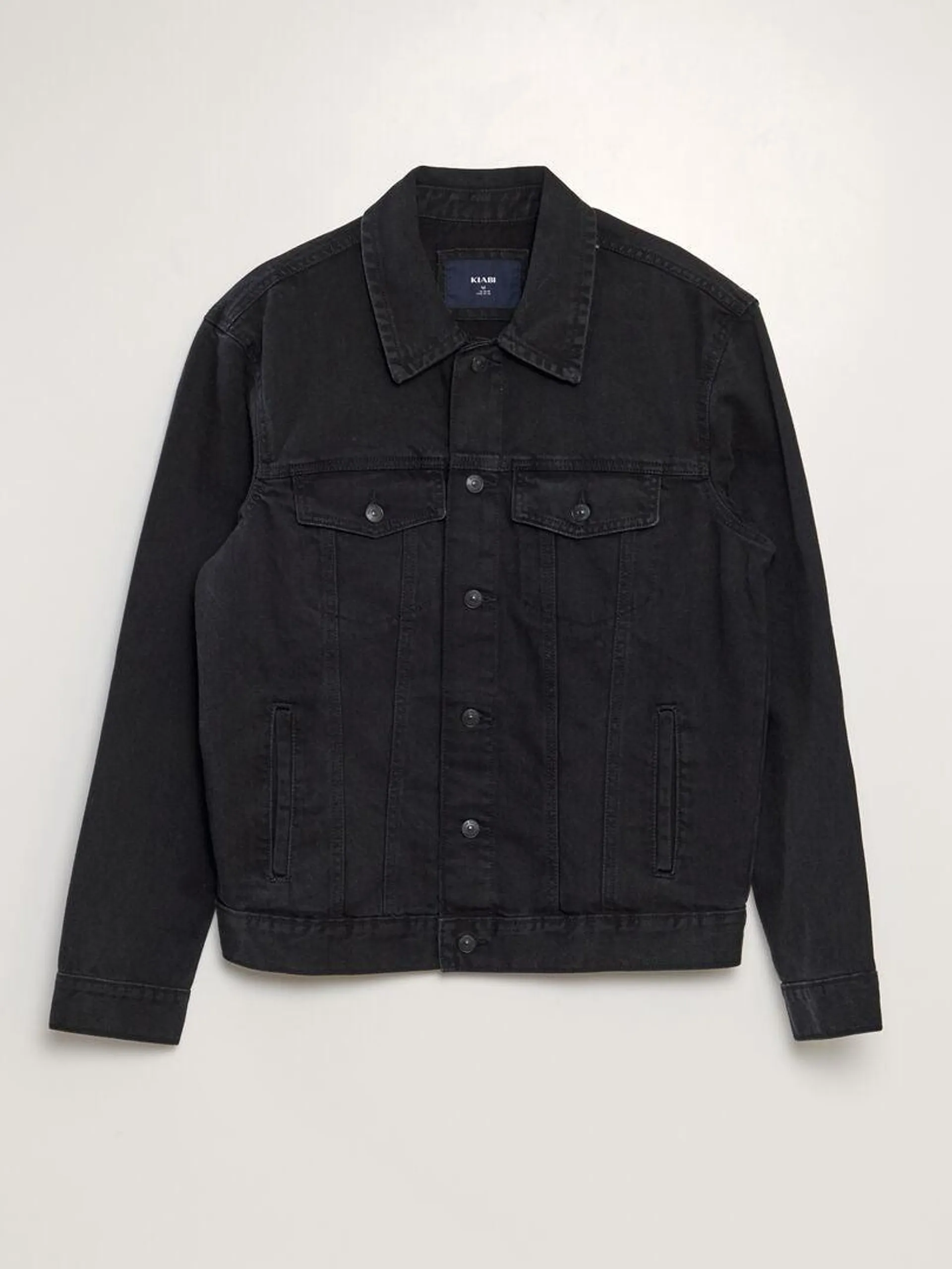 Veste en jean - Noir