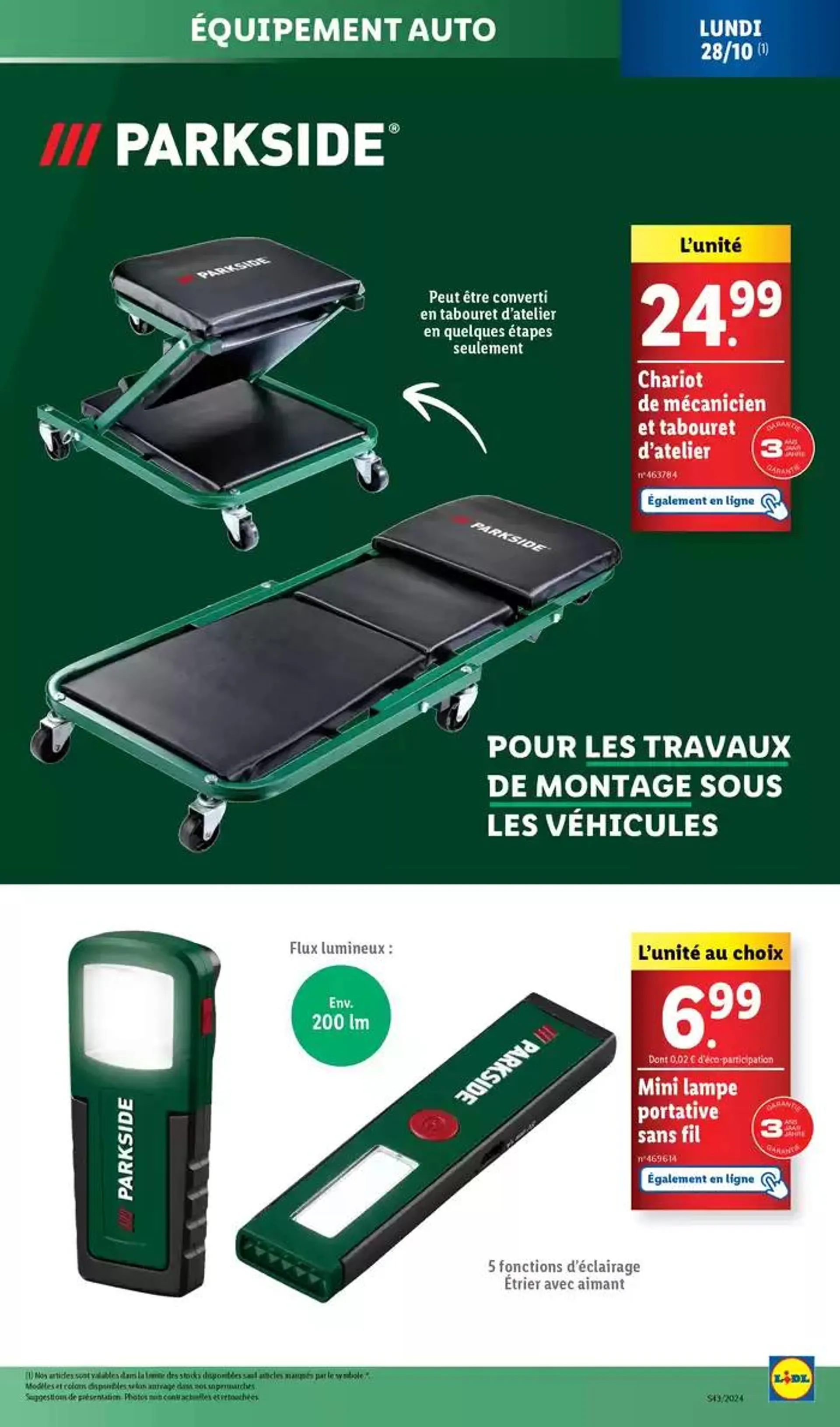 L'hiver approche ! Cette semaine, retrouvez des produits réconfortants, toujours à prix Lidl du 23 octobre au 29 octobre 2024 - Catalogue page 65