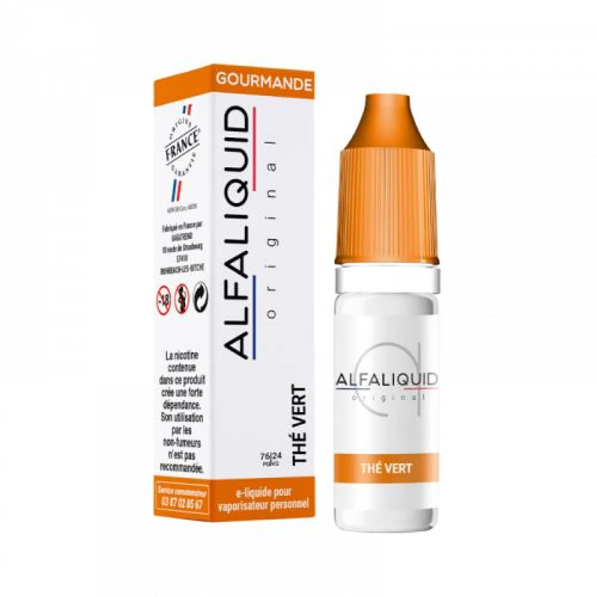 E Liquide THE VERT 10 ml - Alfaliquid