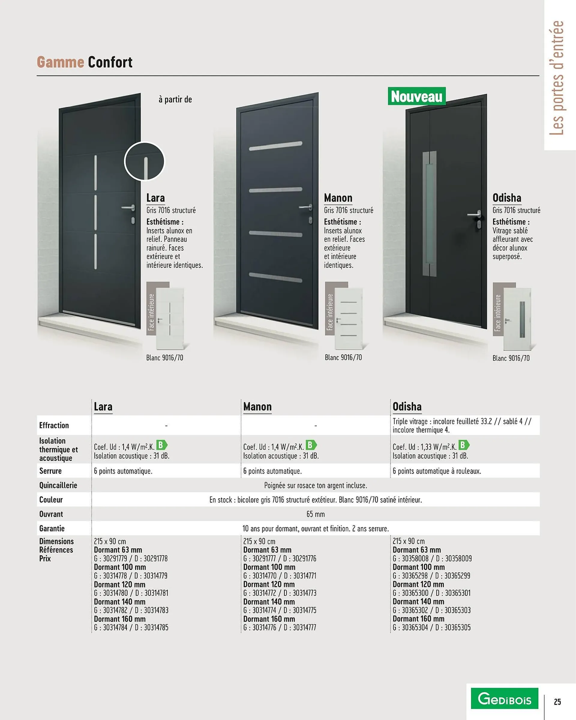 Catalogue Gédibois du 15 mai au 28 décembre 2024 - Catalogue page 25