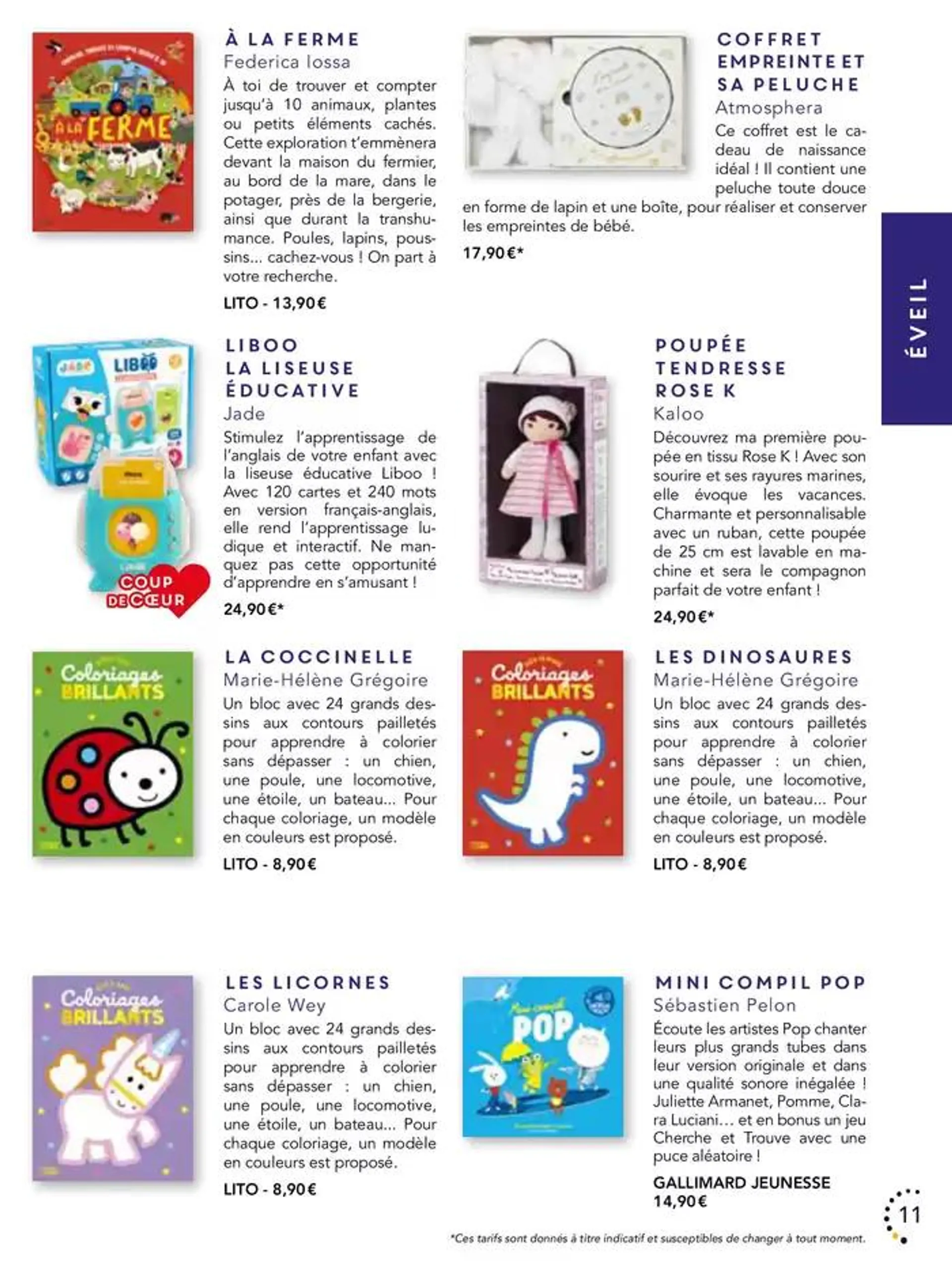 Les belles surprises de Noël du 23 octobre au 25 décembre 2024 - Catalogue page 11