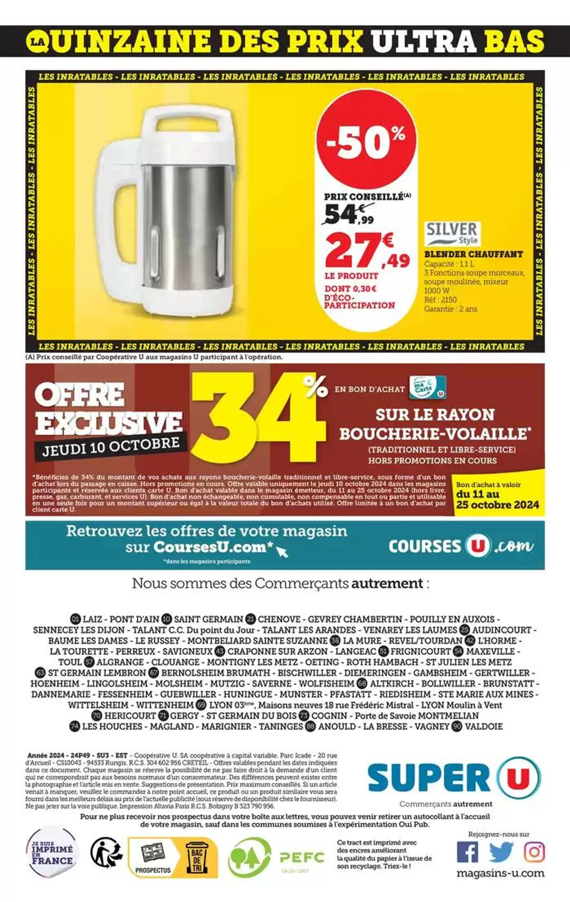 Quinzaine Commerçante du 8 octobre au 20 octobre 2024 - Catalogue page 32