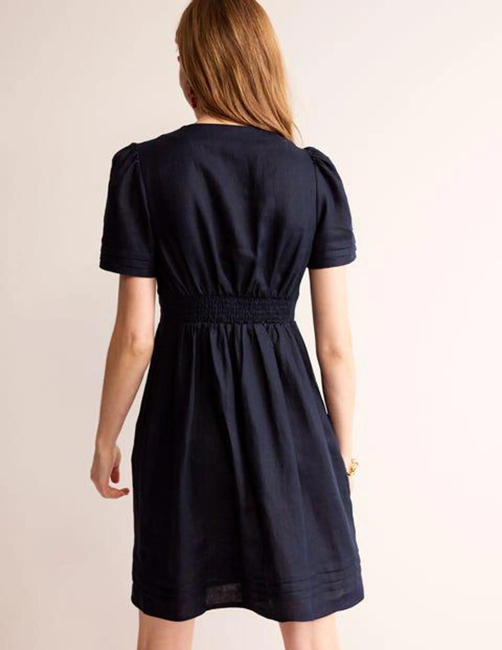 Robe courte Eve en lin