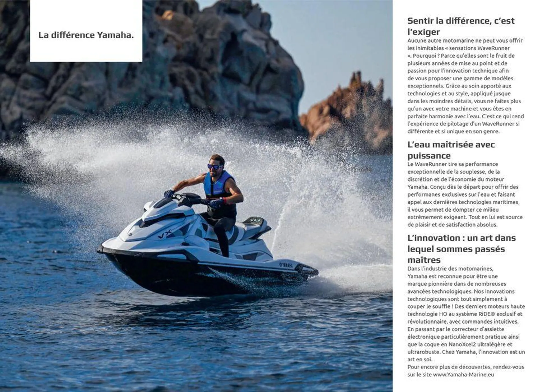 Catalogue Yamaha Marine - WaveRunners - 34