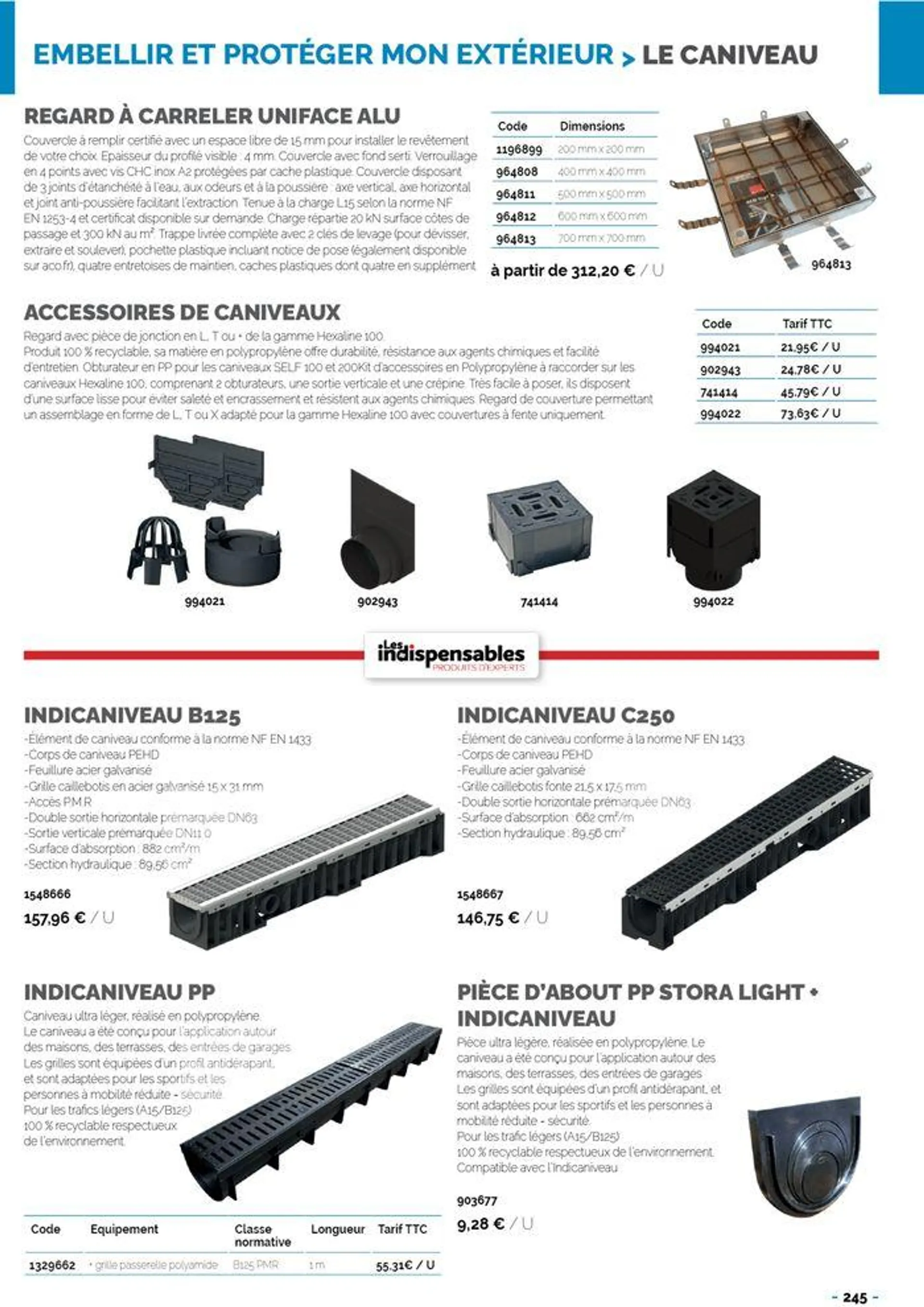 Catalogue SAMSE du 29 mars au 31 décembre 2024 - Catalogue page 256