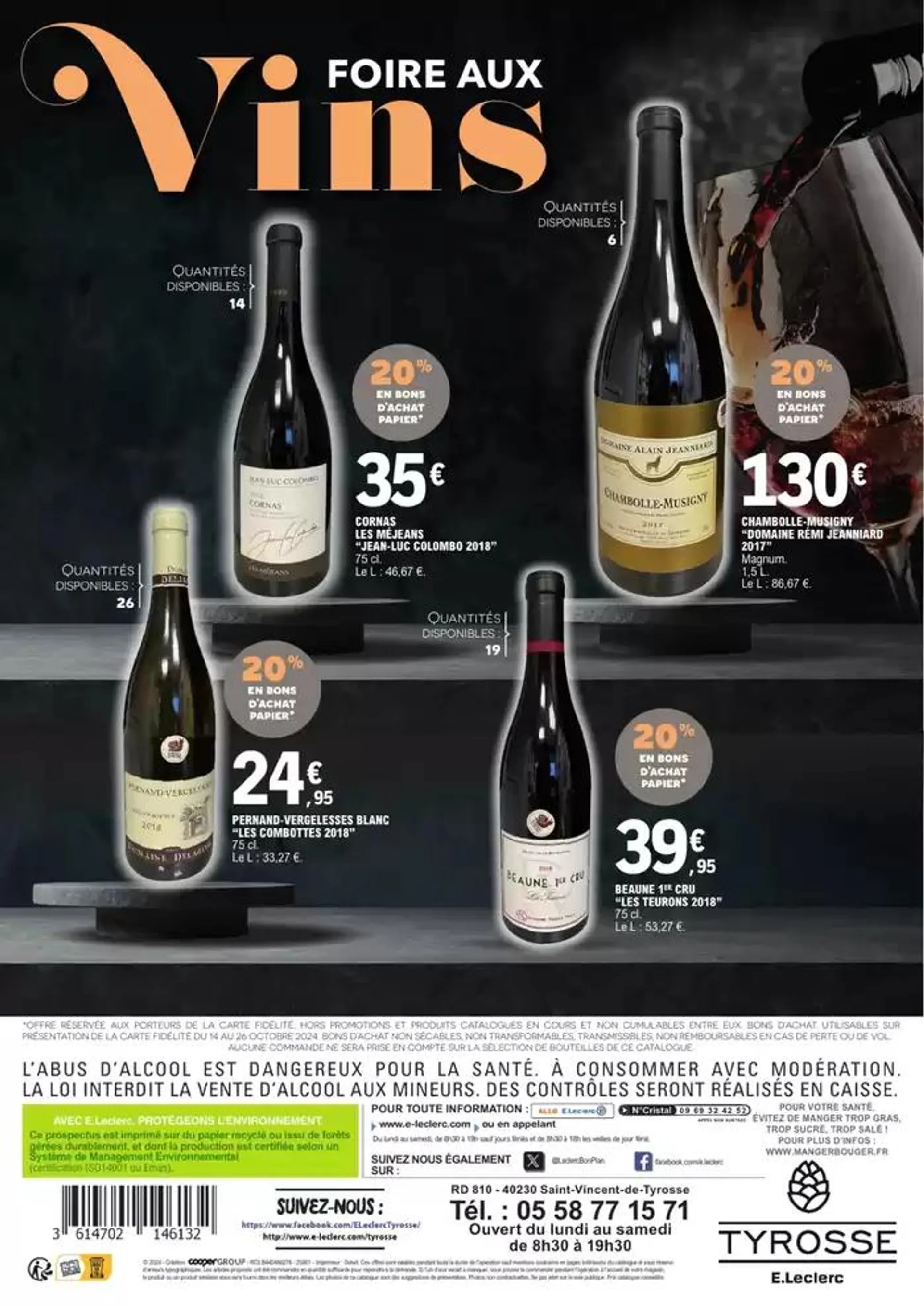 FOIRE AUX VINS du 1 octobre au 12 octobre 2024 - Catalogue page 4