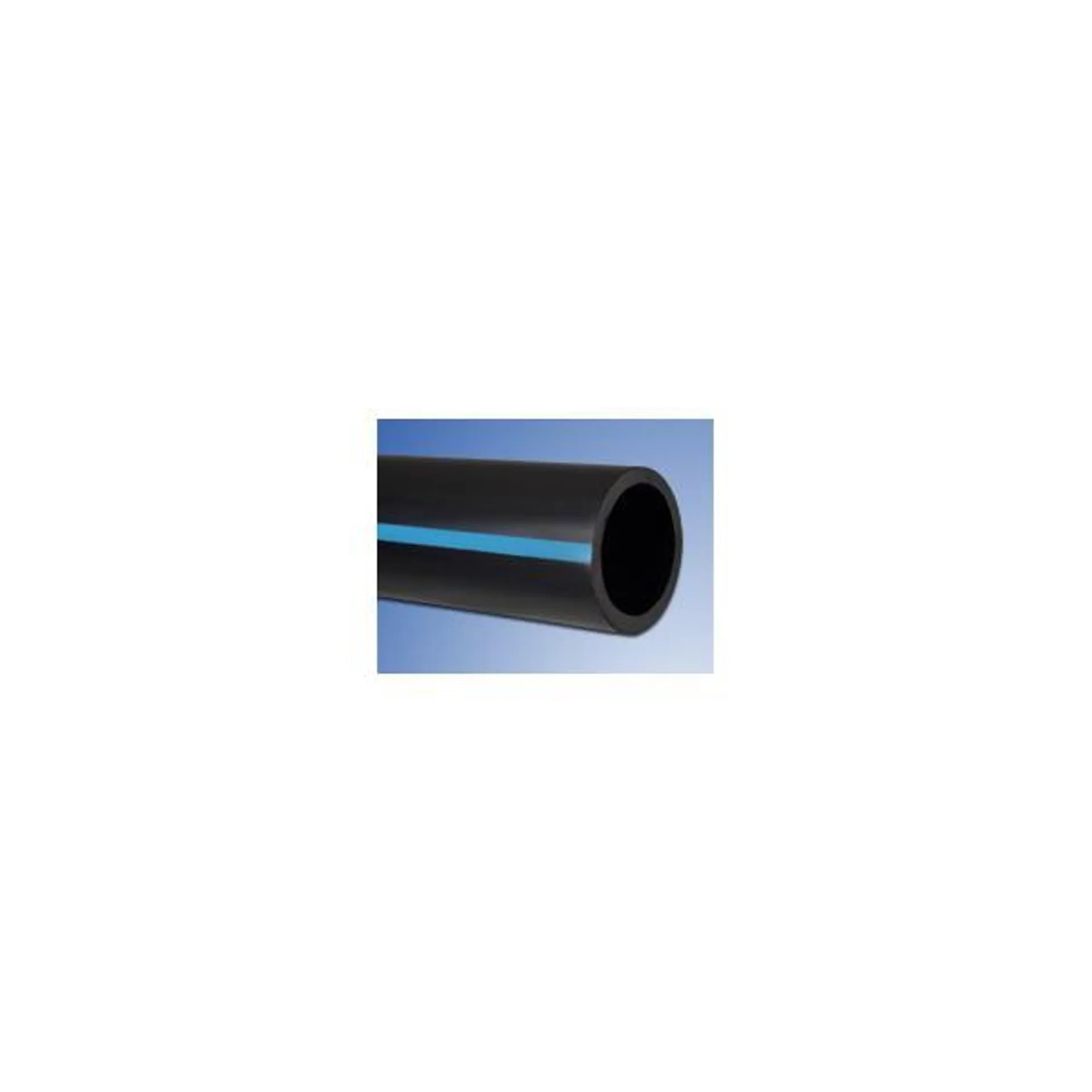 Tube PEHD PE100 barre PN16 SDR11 NF bande bleue