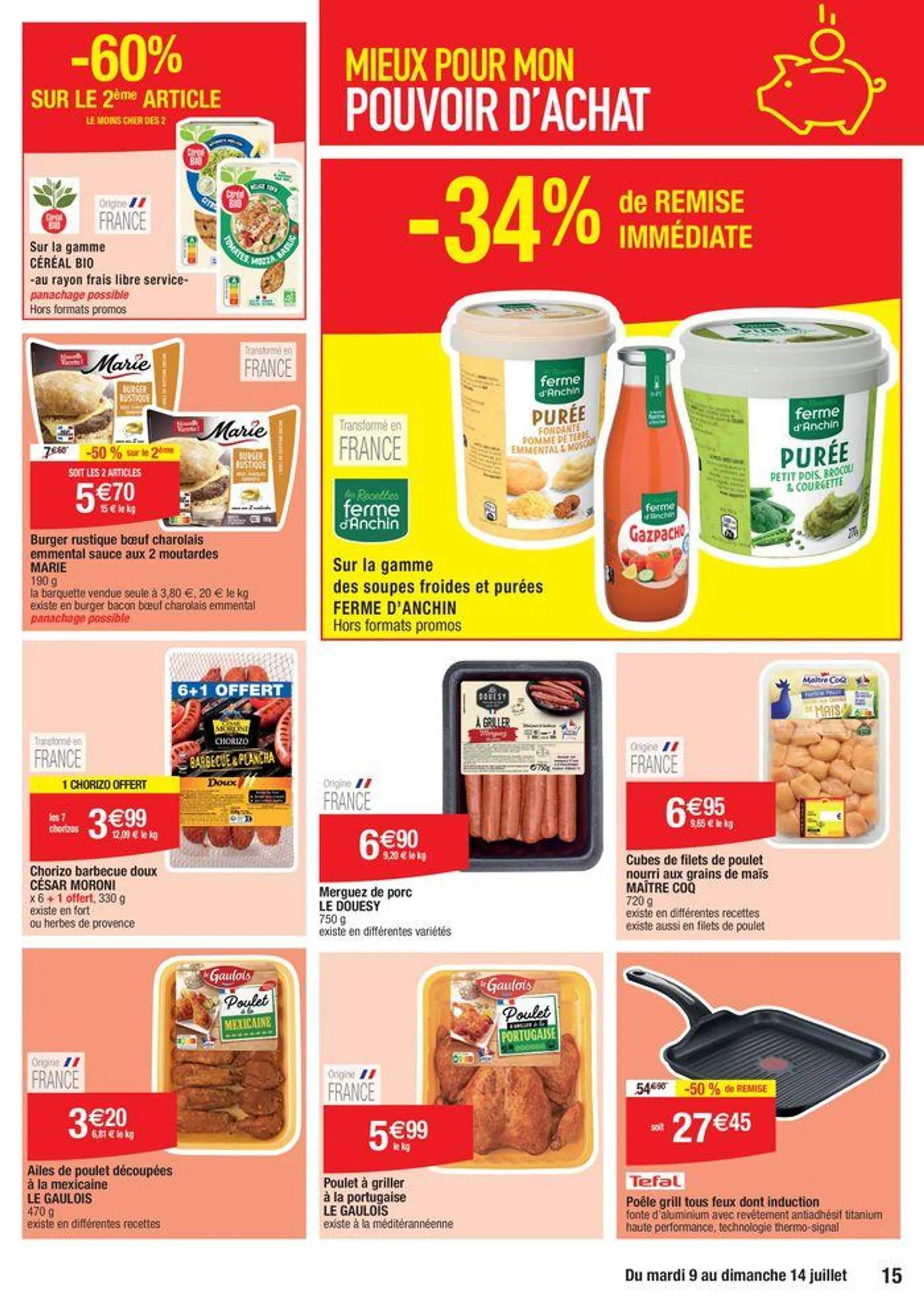 Mieux pour mon pouvoir d’achat du 9 juillet au 14 juillet 2024 - Catalogue page 15