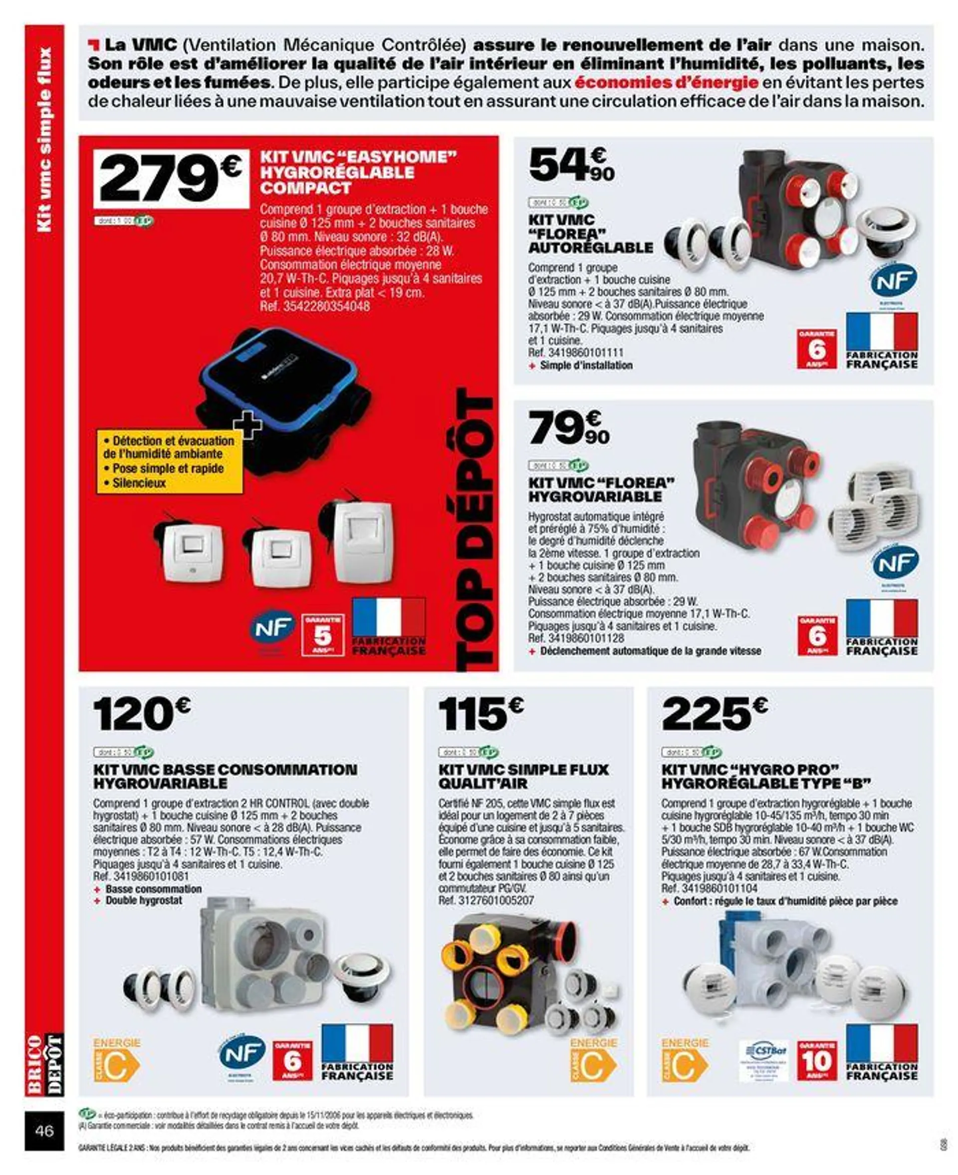 Je rénove mes espaces du 20 juin au 4 août 2024 - Catalogue page 46