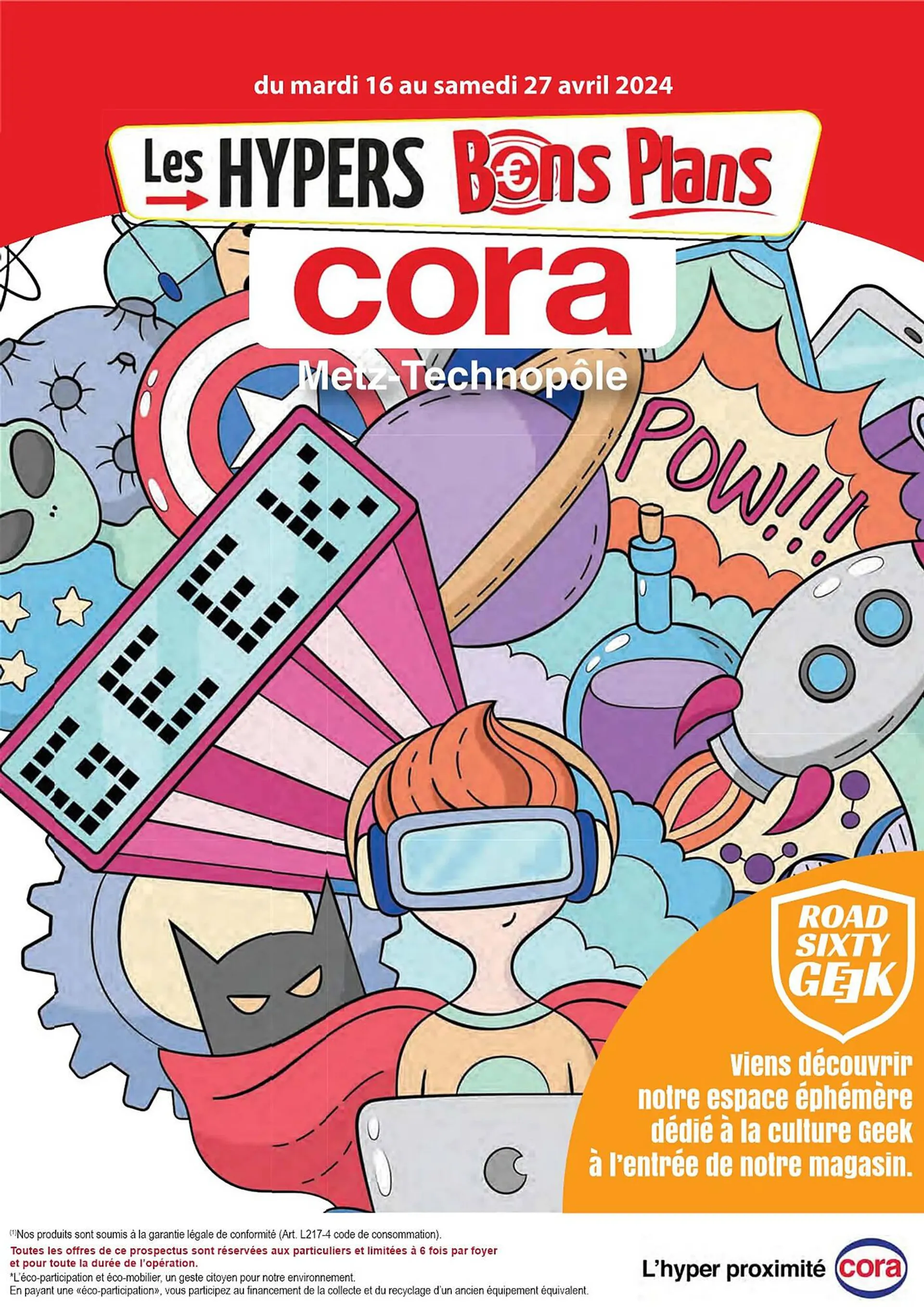 Catalogue Cora du 16 avril au 27 avril 2024 - Catalogue page 1