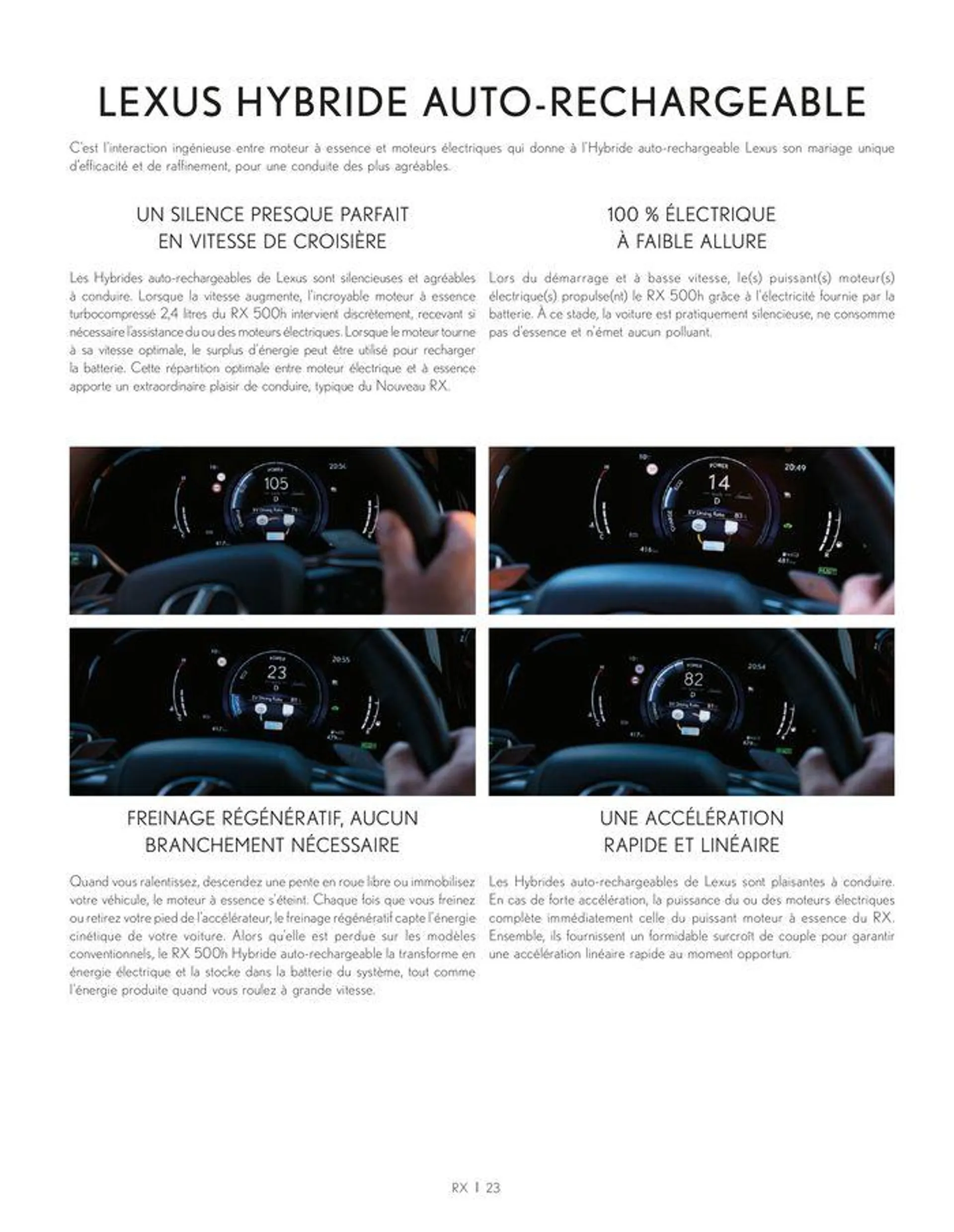 Lexus NOUVEAU RX du 24 juin au 28 février 2025 - Catalogue page 23