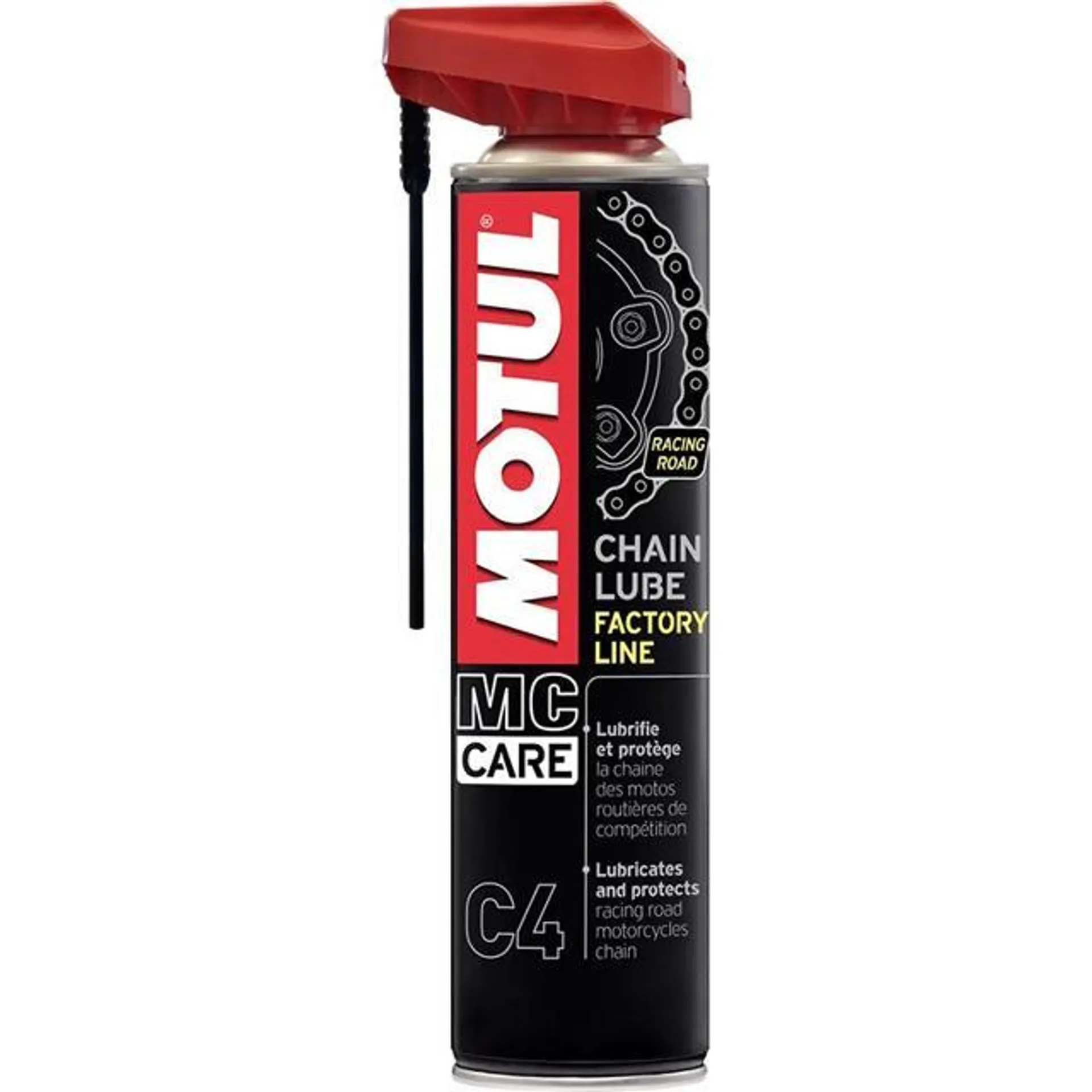 MOTUL Lubrifiant chaîne C4 CHAIN LUBE FACTORY LINE 400ML