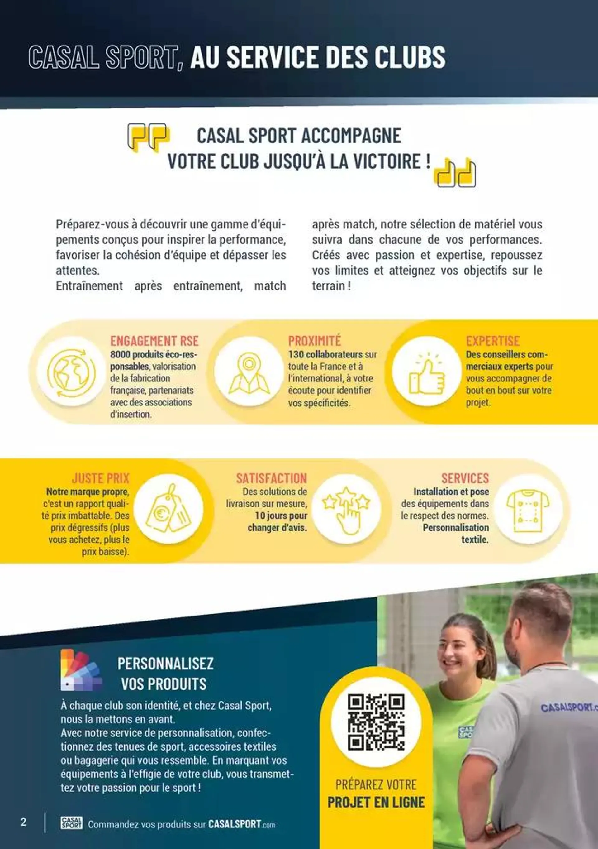 VOTRE PARTENAIRE ÉQUIPEMENTIER DE PROXIMITÉ SPÉCIAL VOLLEY du 1 octobre au 31 décembre 2024 - Catalogue page 2