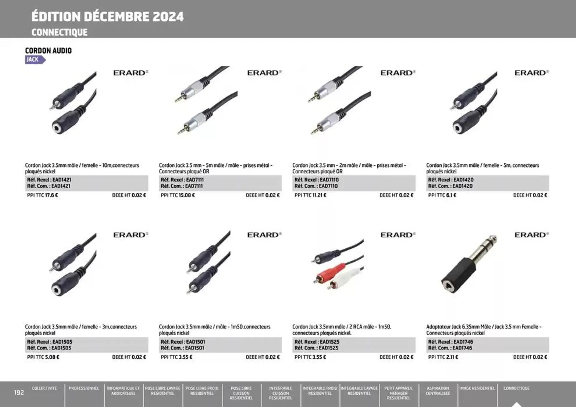 Equipement collectif & residentiel 2024 du 12 décembre au 31 décembre 2024 - Catalogue page 192