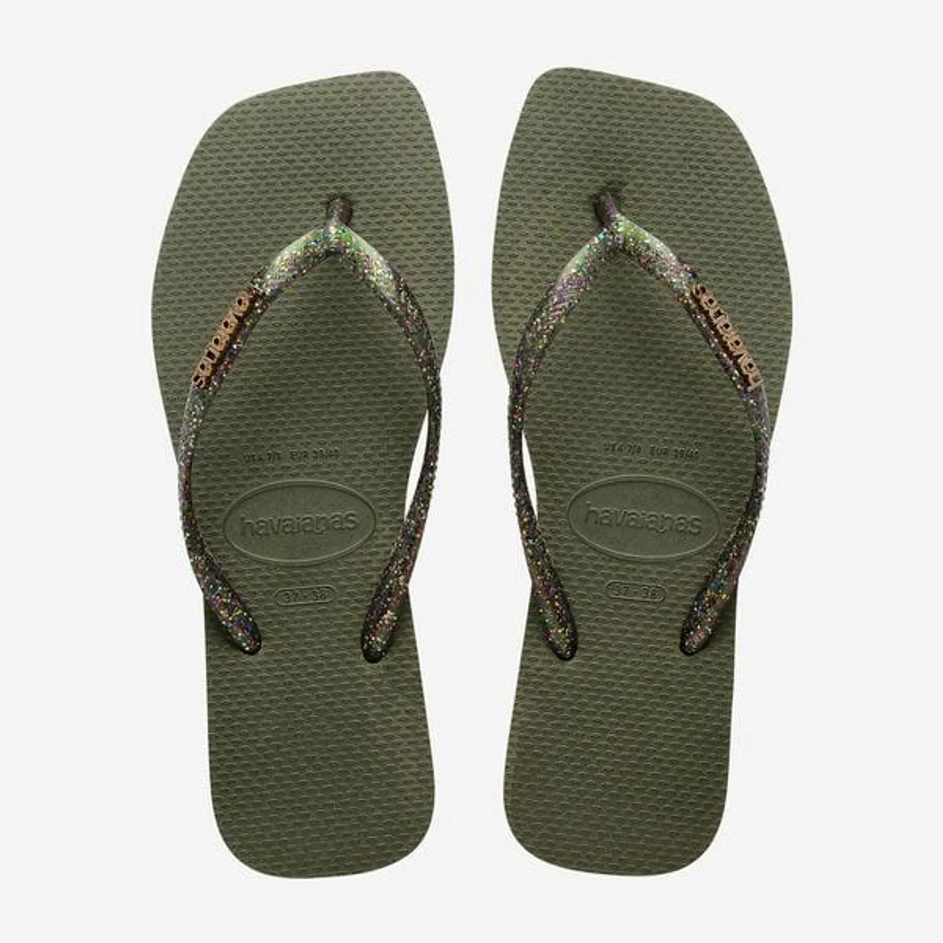 Havaianas Square Logo Metallic