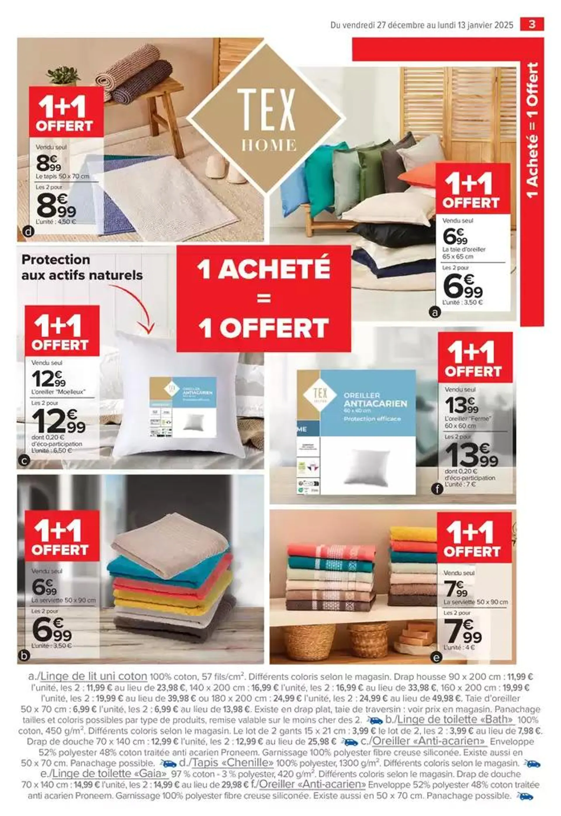 LE BLANC DES COLLECTIONS INSPIRANTES du 27 décembre au 13 janvier 2025 - Catalogue page 4