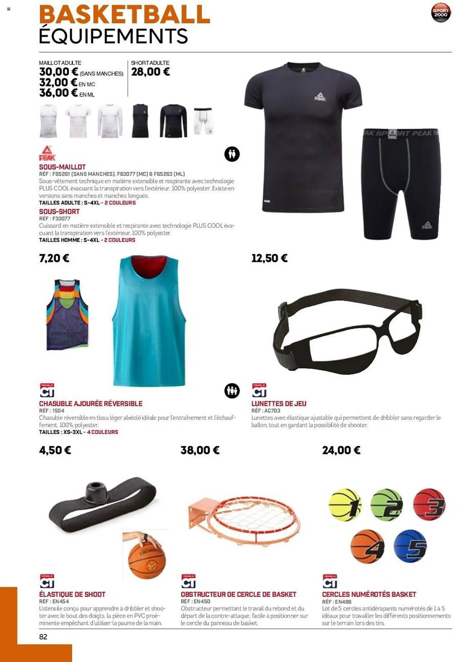 Catalogue Sport 2000 du 28 mai au 31 décembre 2025 - Catalogue page 82