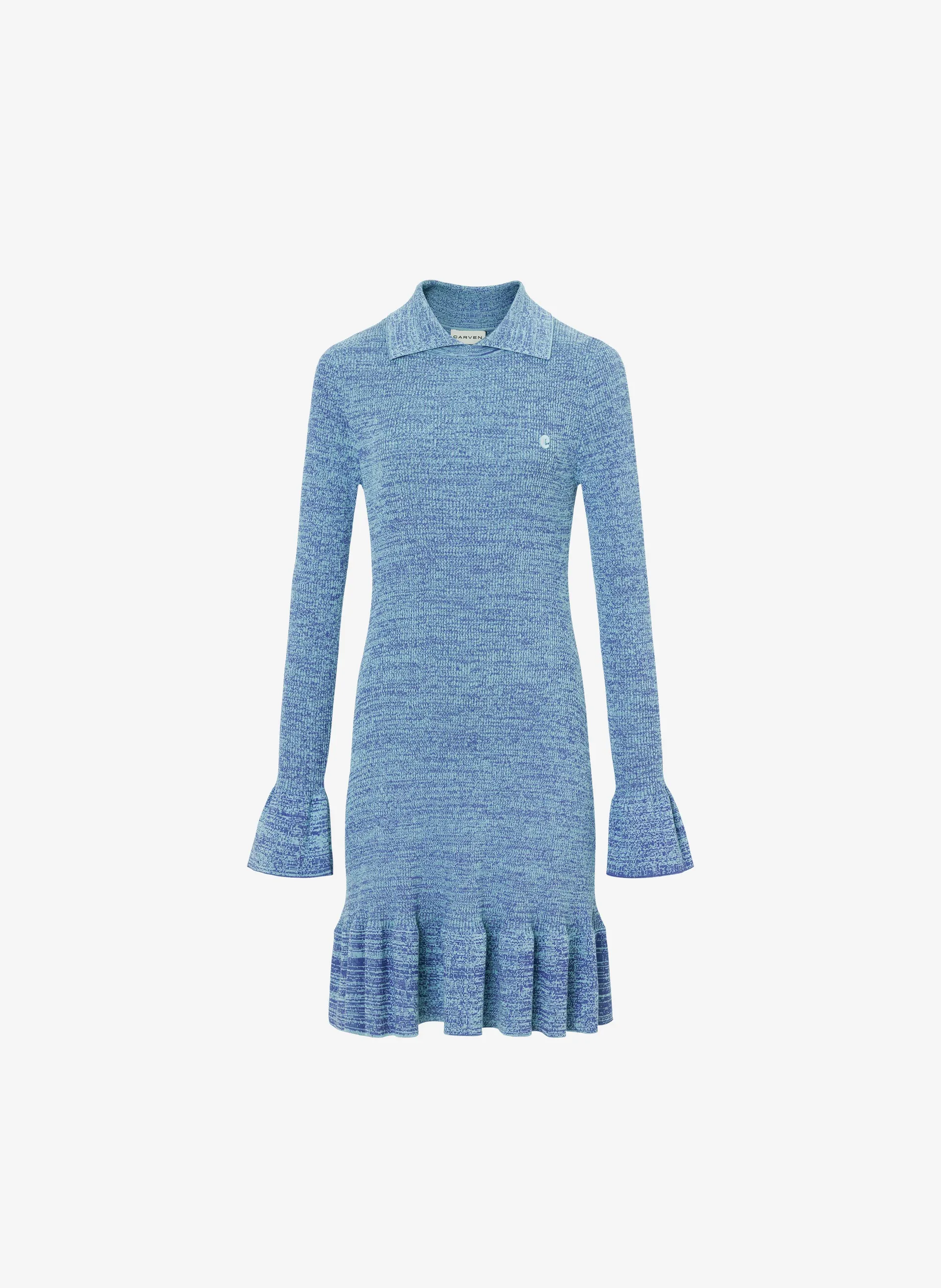 EPONA MIDI DRESS IN BLUE COTTON