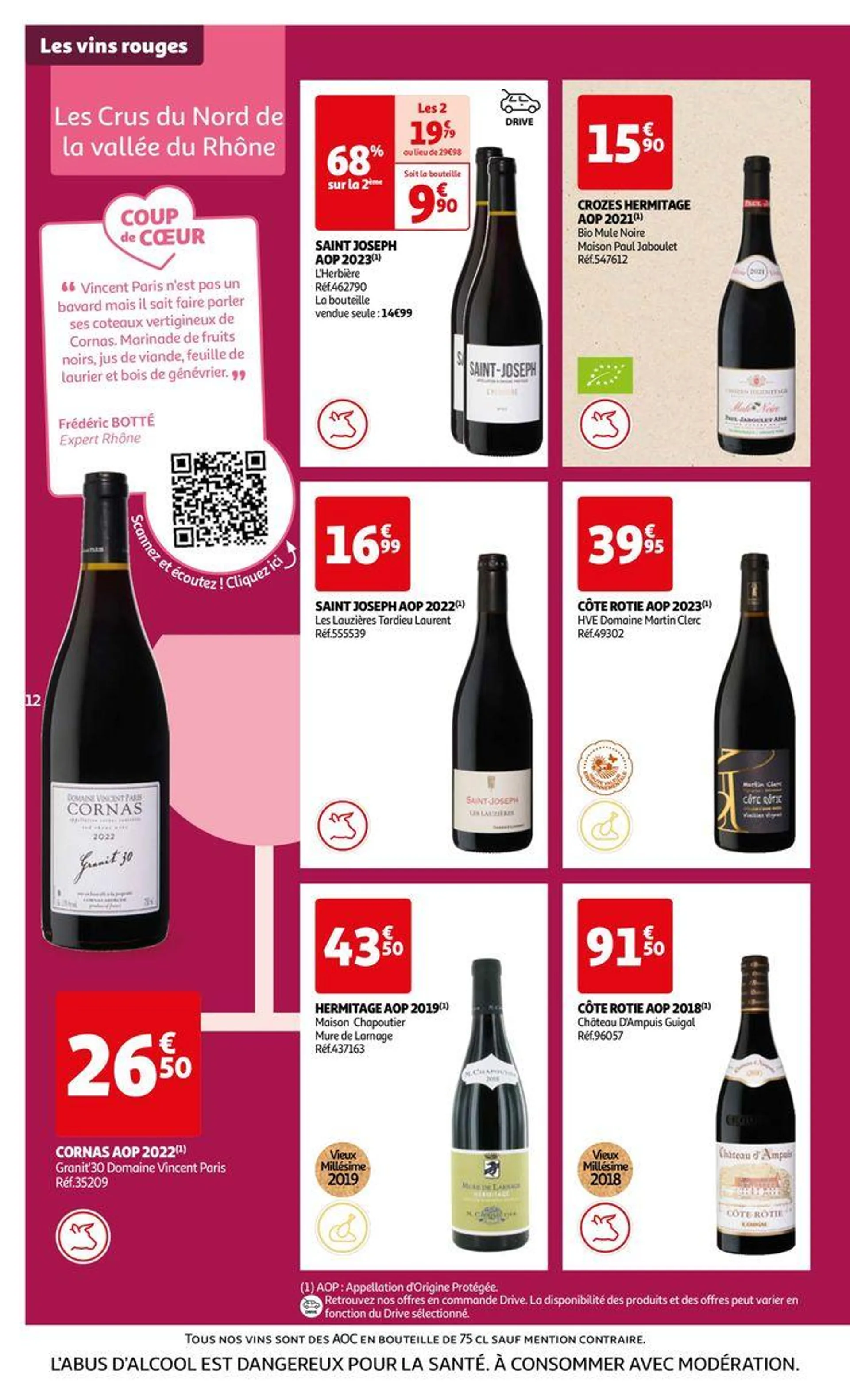 Foire au vins : Un grand choix de cuvées du 24 septembre au 7 octobre 2024 - Catalogue page 12