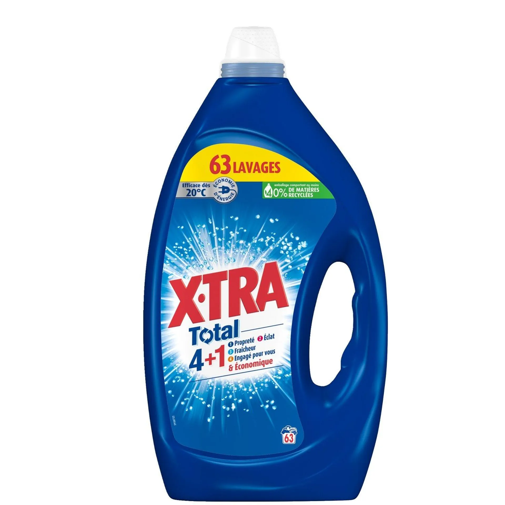 Lessive Liquide Total 4en1 X-TRA