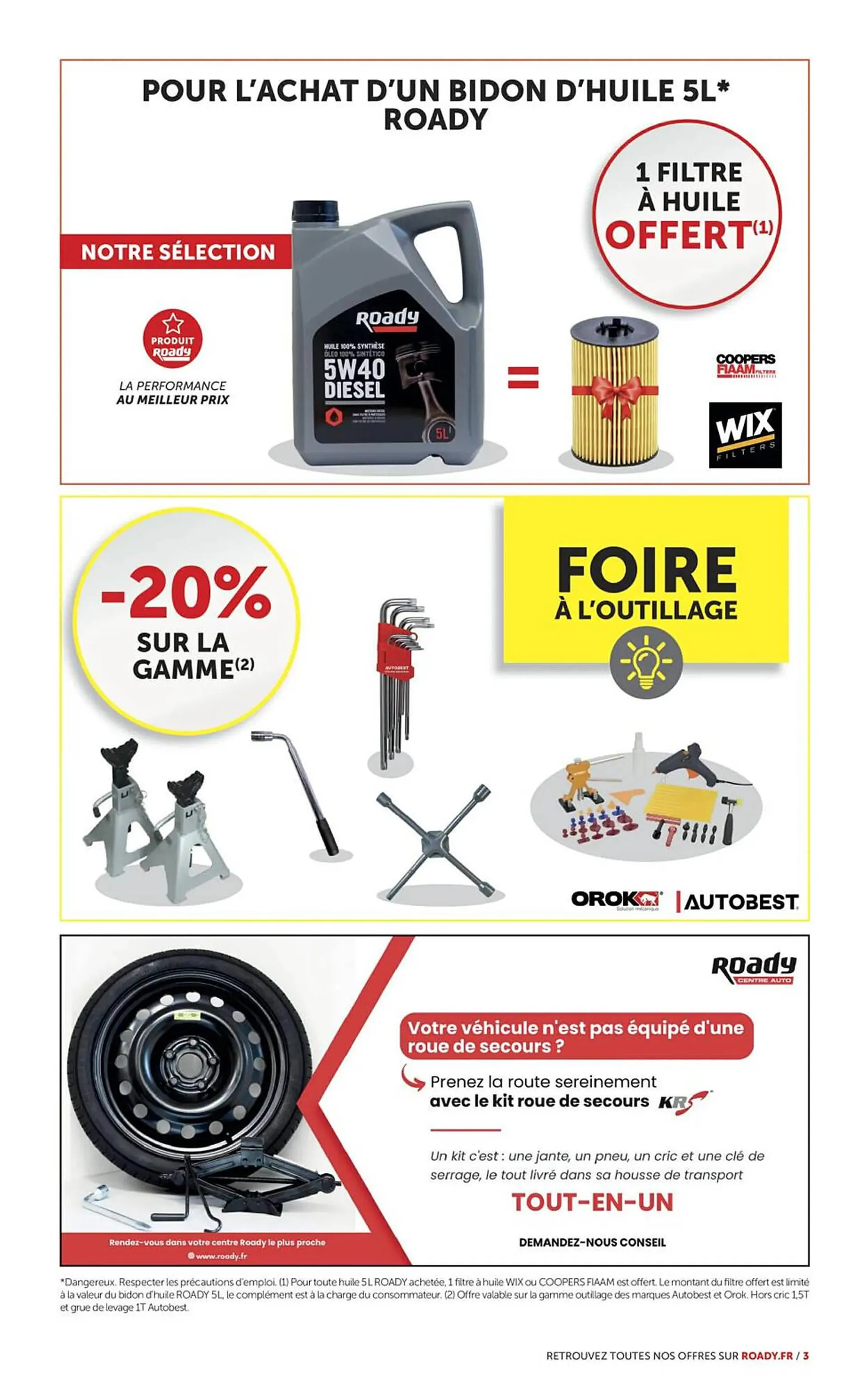 Catalogue Roady du 1 septembre au 30 septembre 2023 - Catalogue page 3