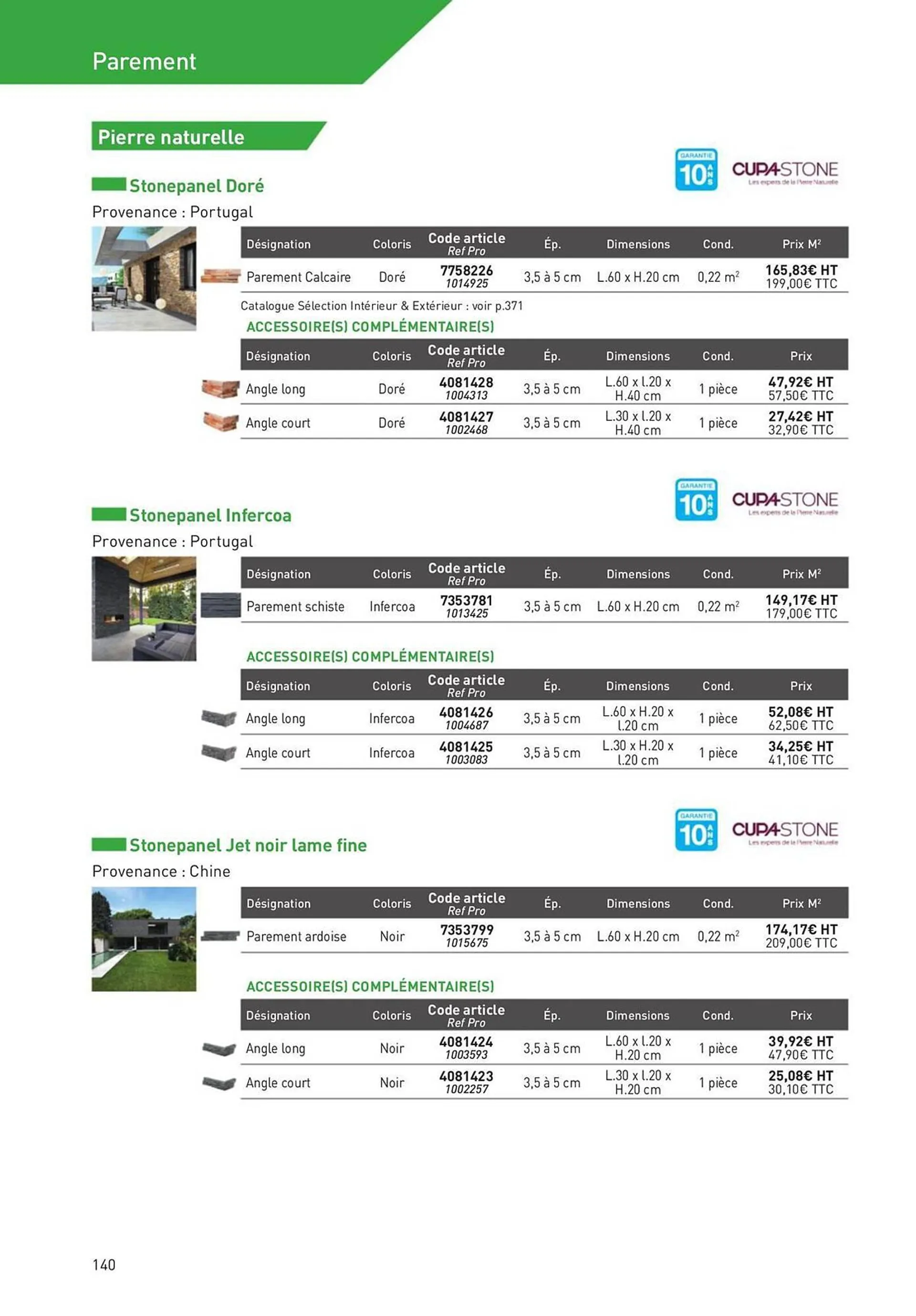 Catalogue Point P du 2 novembre au 31 décembre 2023 - Catalogue page 140