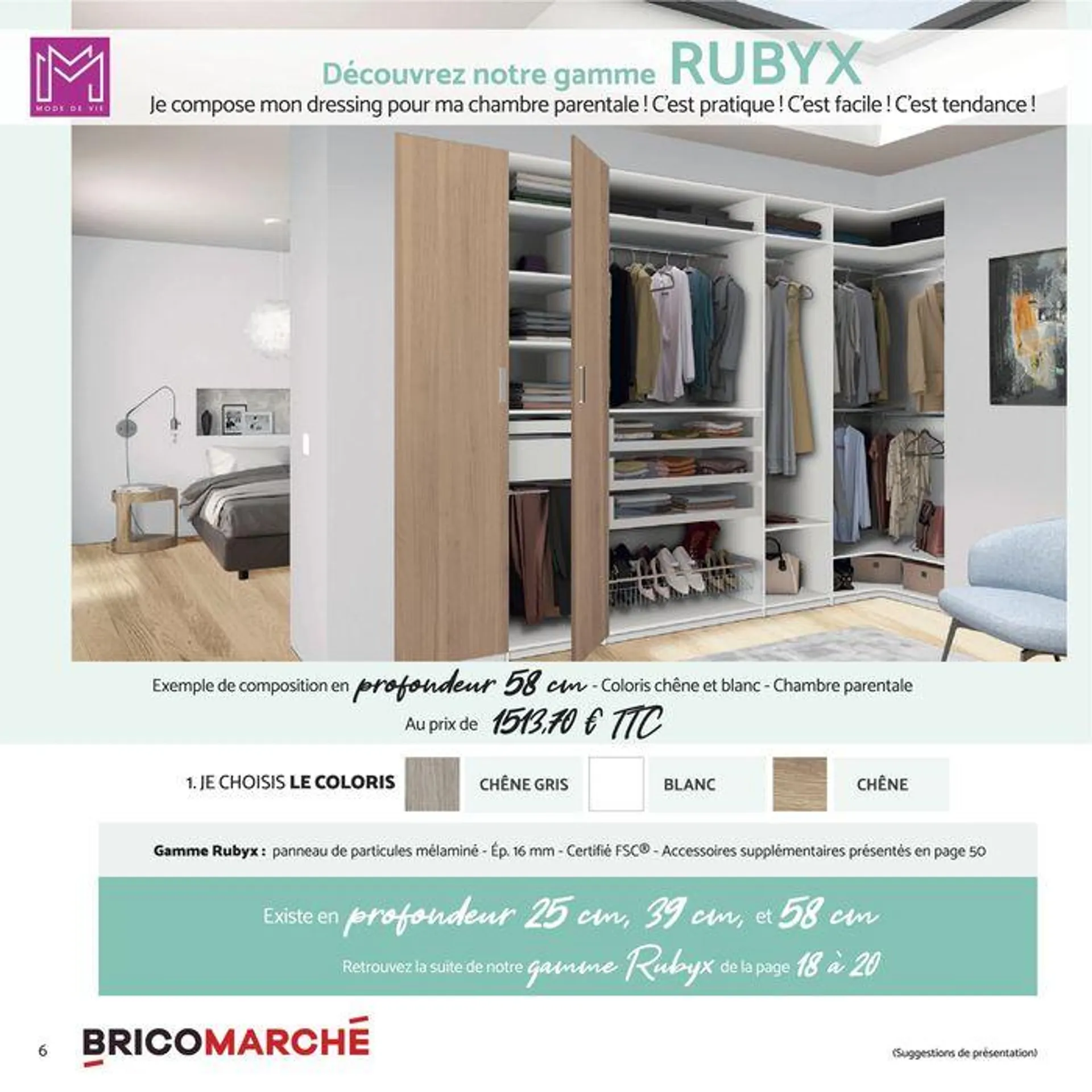 Bricomarché Guide projets interieurs du 27 mai au 13 juillet 2024 - Catalogue page 6