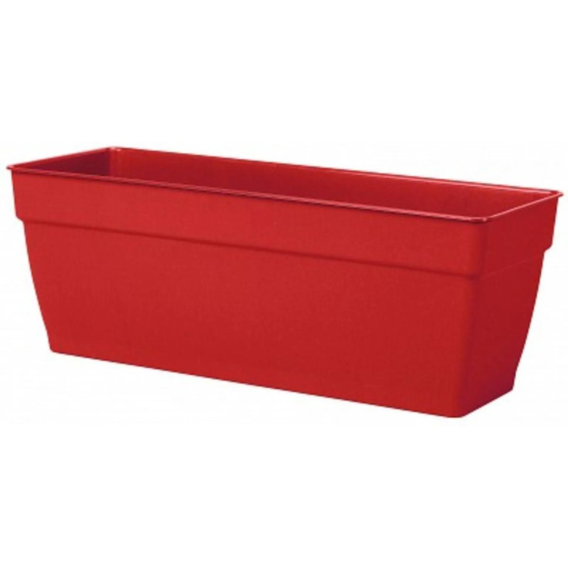 Jardinière à réserve d'eau Ninféa - L 17.6 x H 17.4 x l 47.5 cm - Rouge