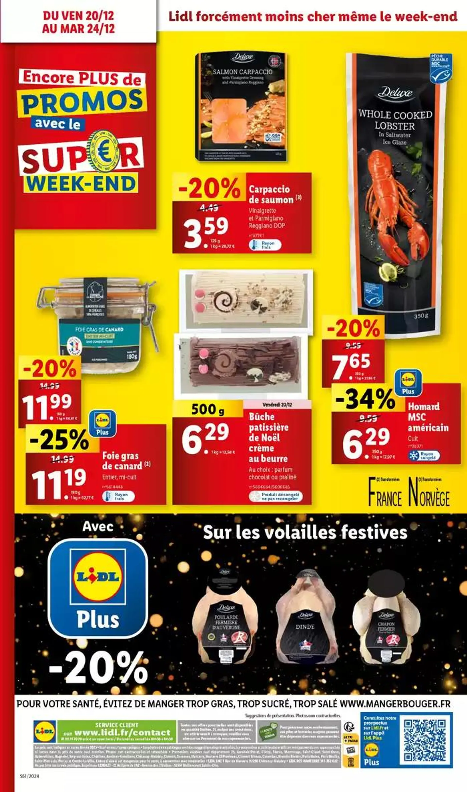 Retrouvez une large sélection de mets d'exception à petits prix chez Lidl! du 18 décembre au 24 décembre 2024 - Catalogue page 68