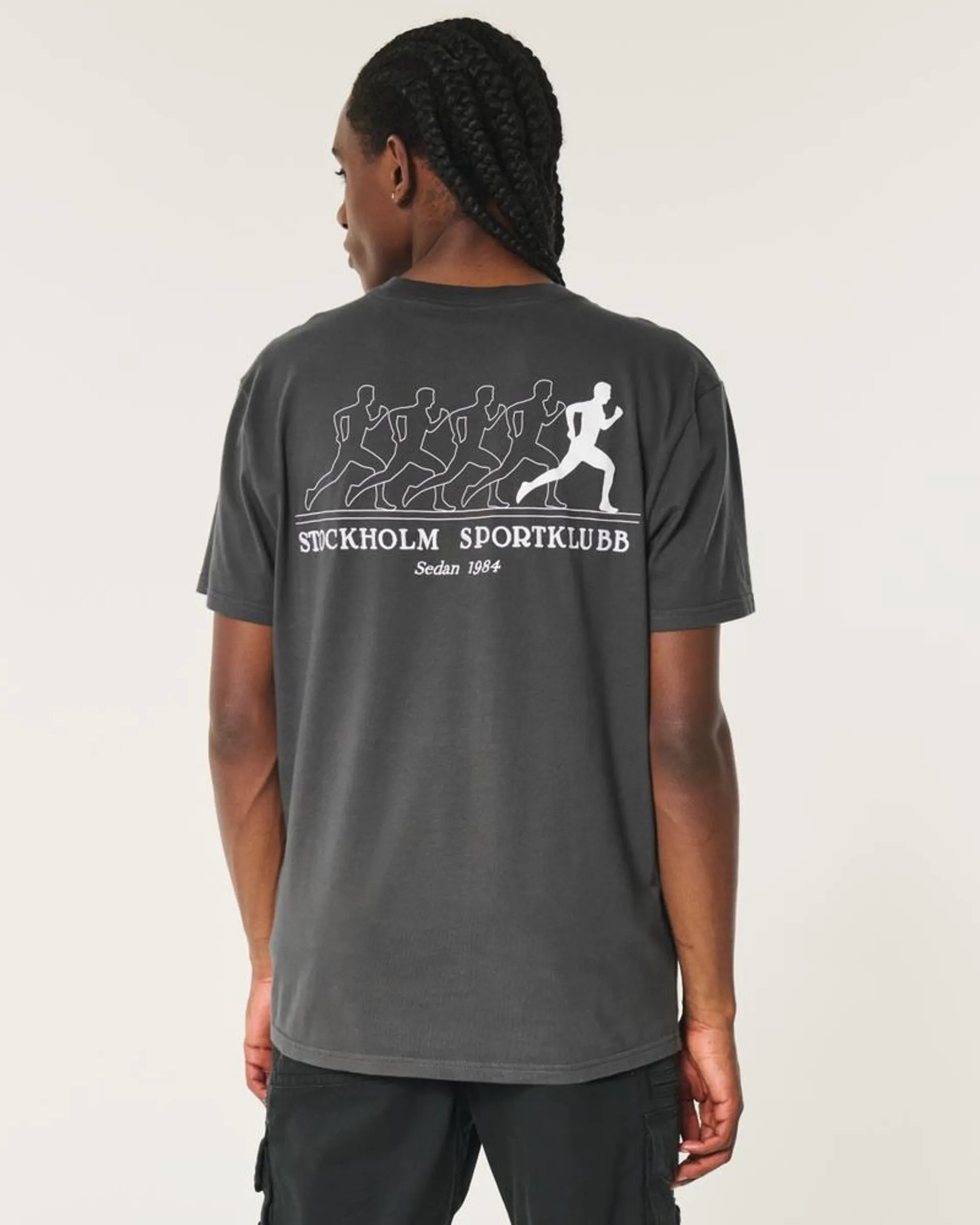 Relaxed Stockholm Sportklubb Graphic Tee