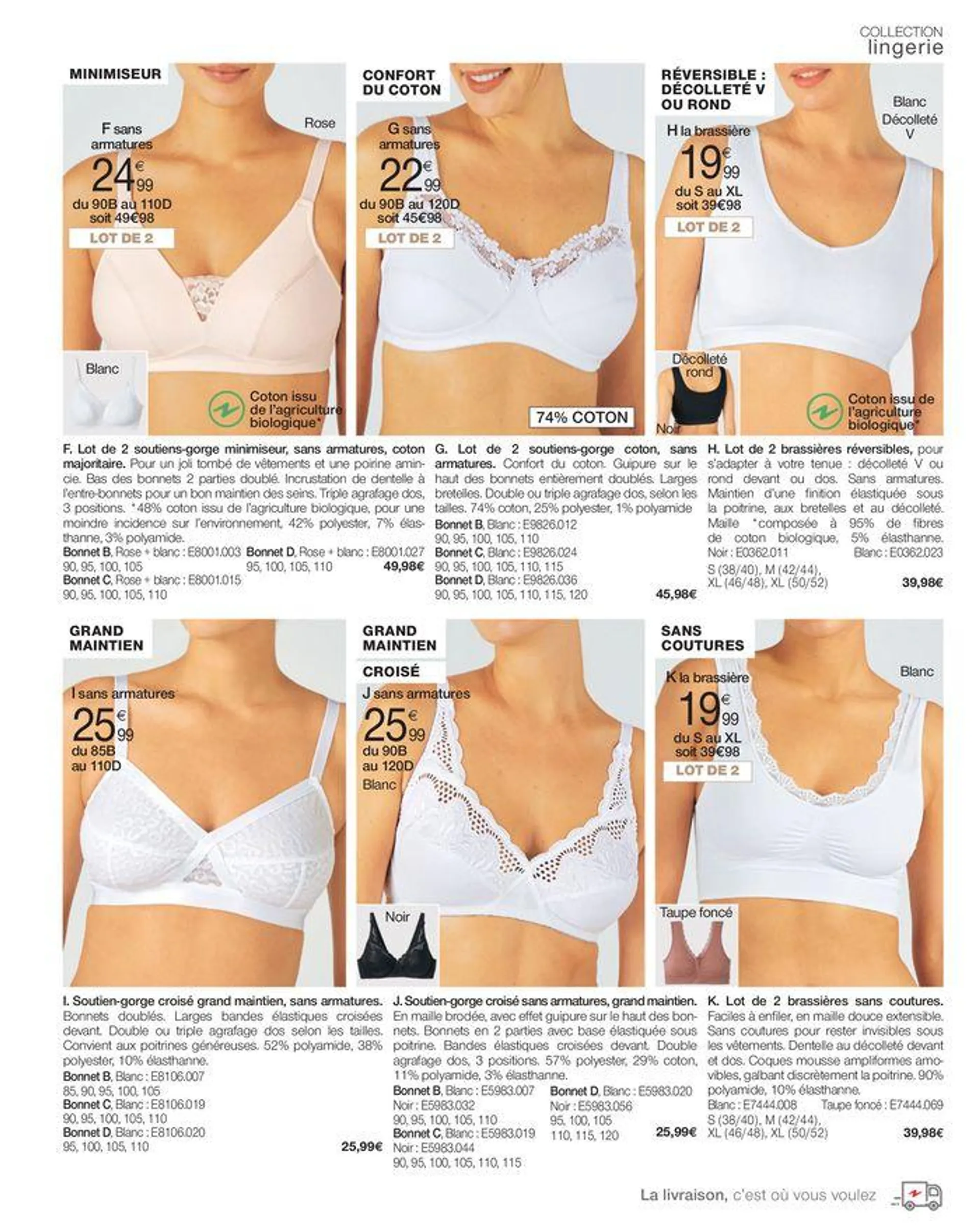 Le confort me donne du style du 10 mai au 31 octobre 2024 - Catalogue page 137