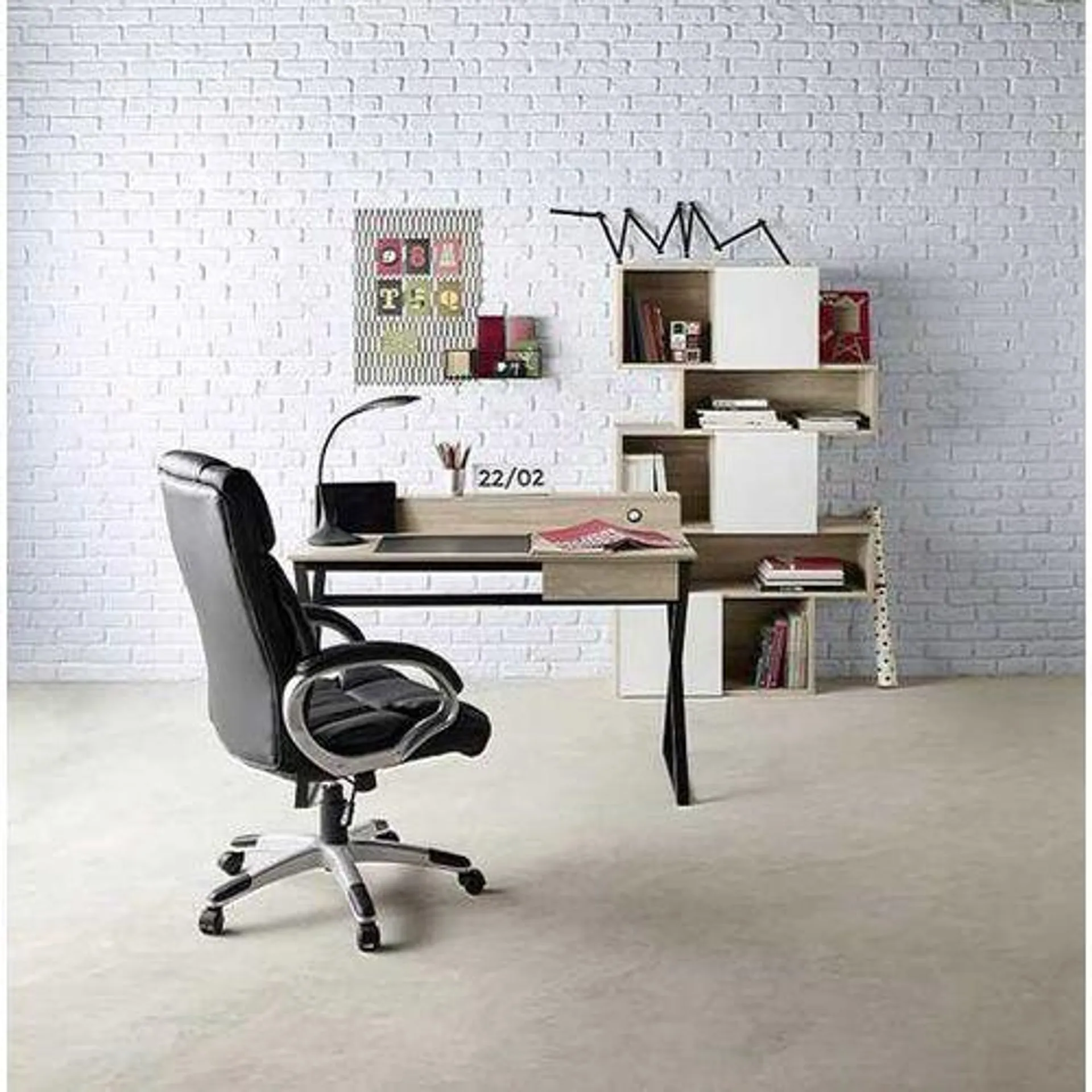 Fauteuil de bureau MARVIN Noir