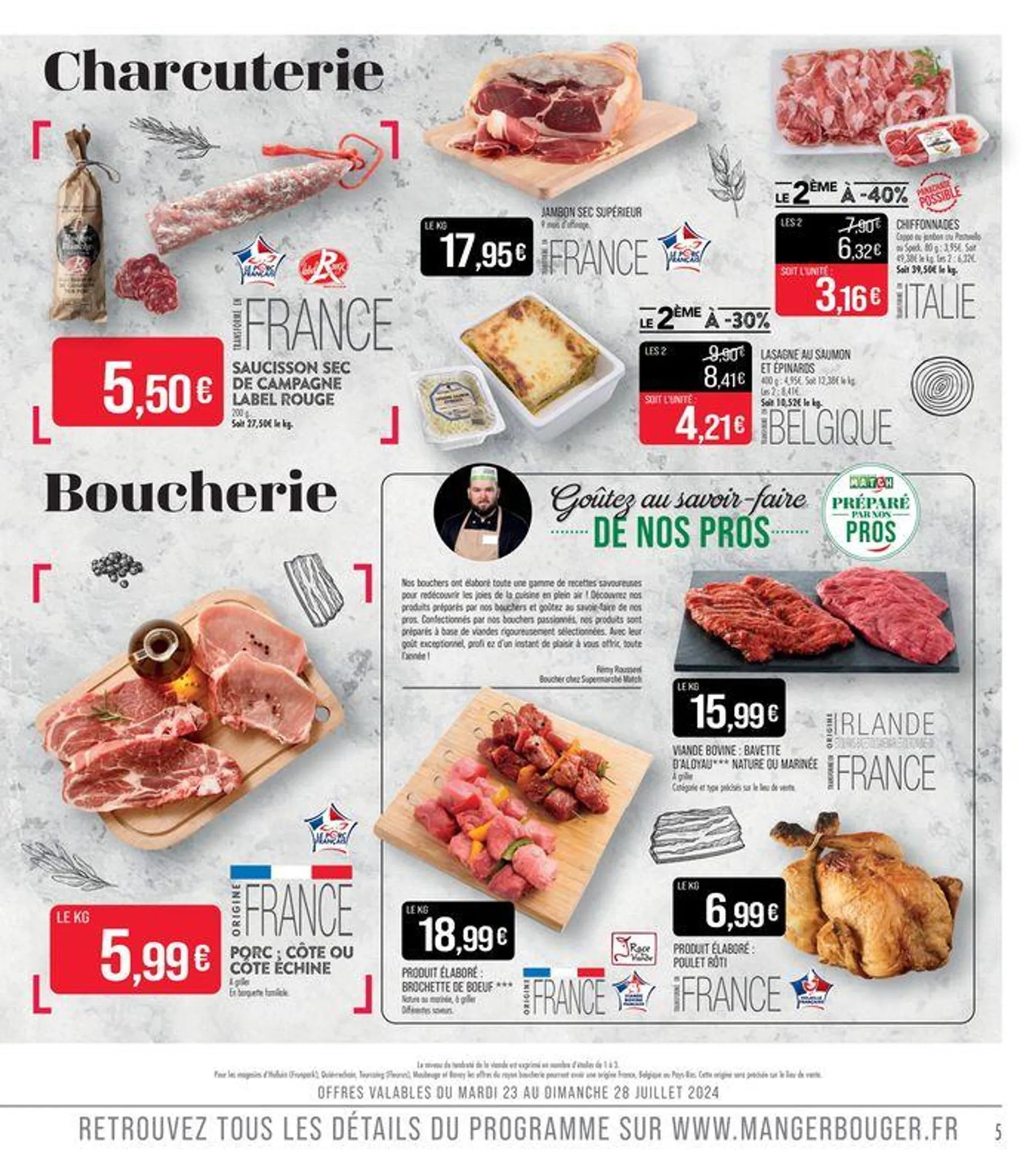 C'EST TOUS LES JOURS LE MARCHÉ du 22 juillet au 4 août 2024 - Catalogue page 5