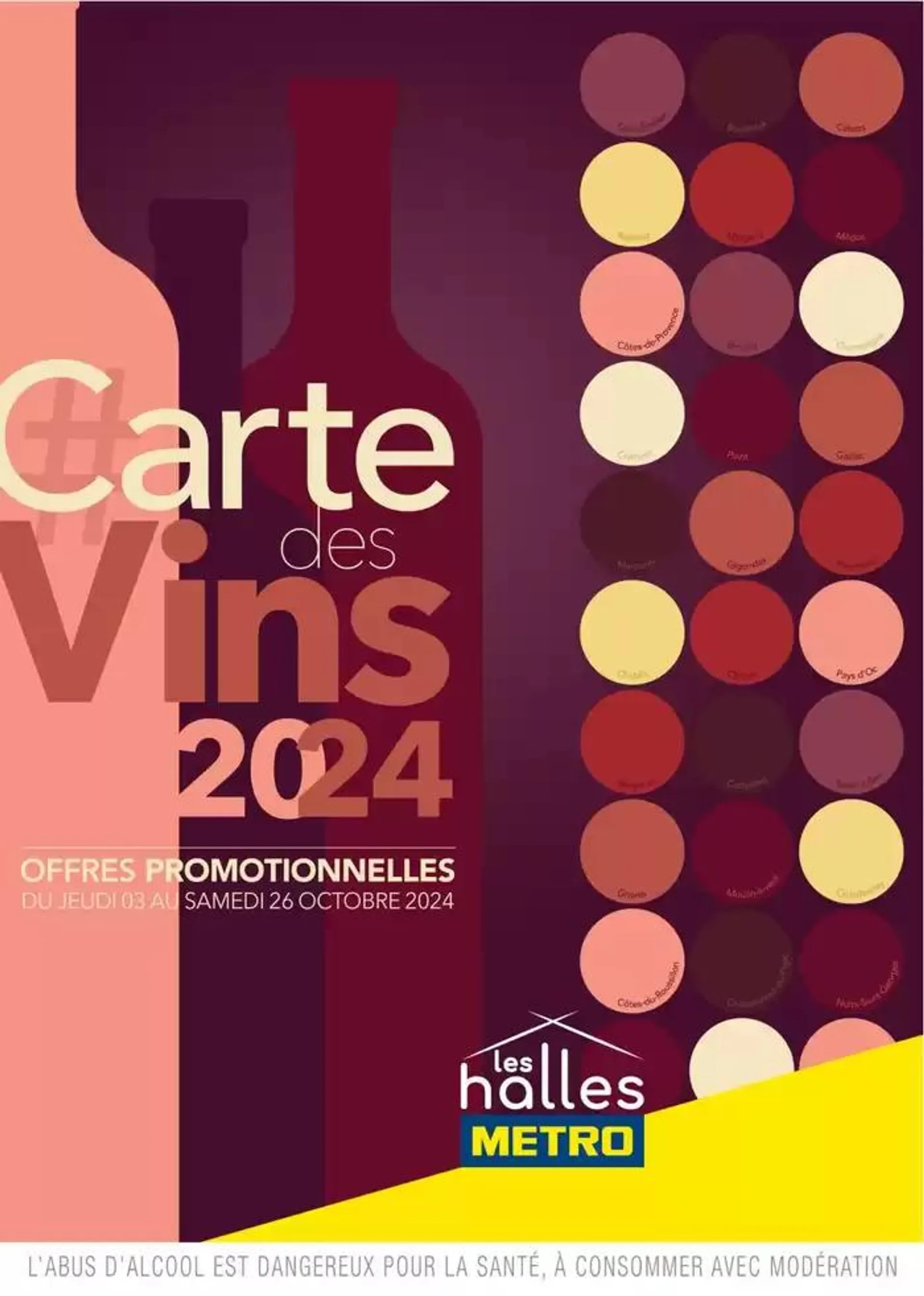 Metro Carte des vins 2024 - 1