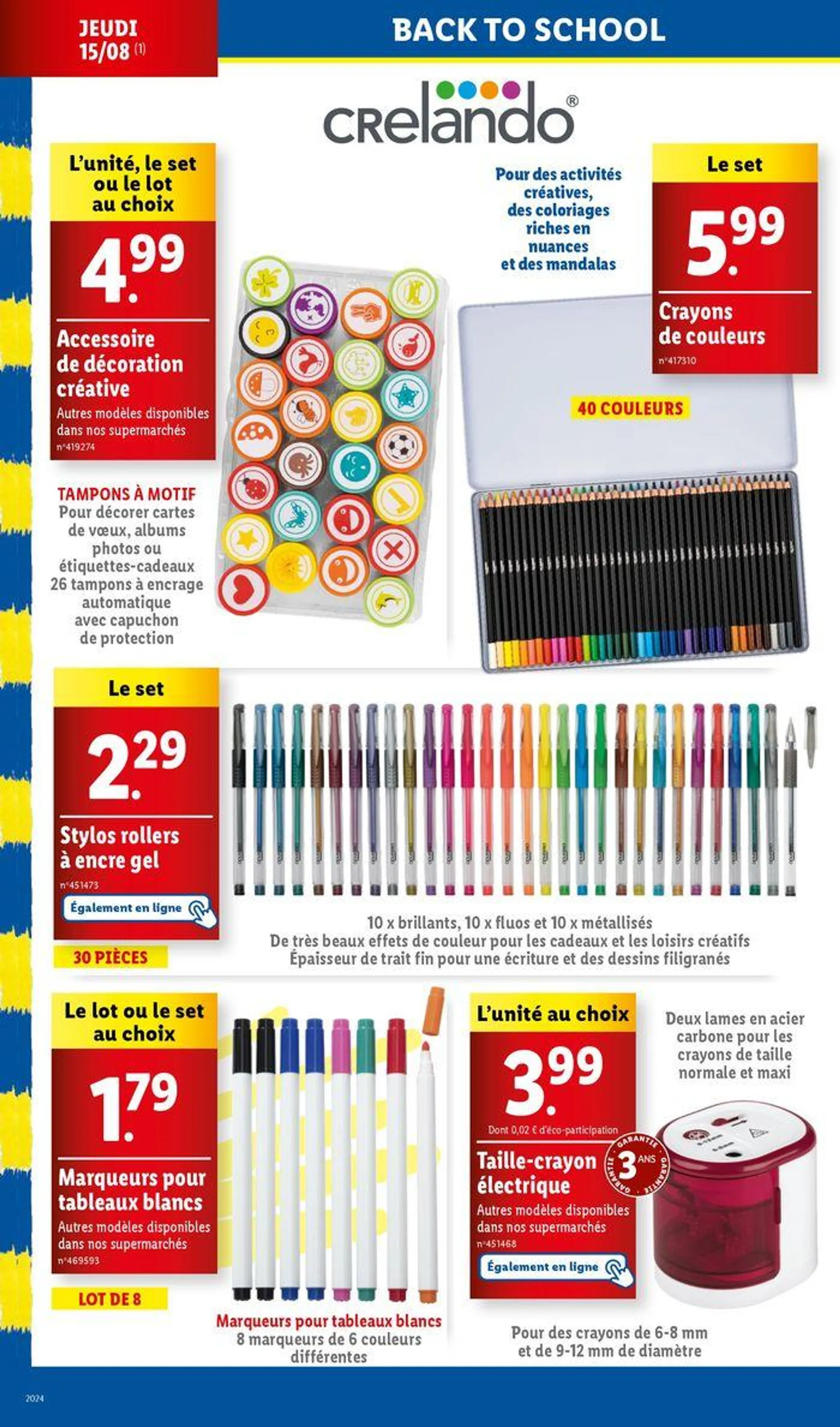  Profitez de nos offres maison, textile, et préparez la rentrée à petits prix chez Lidl ! - 26