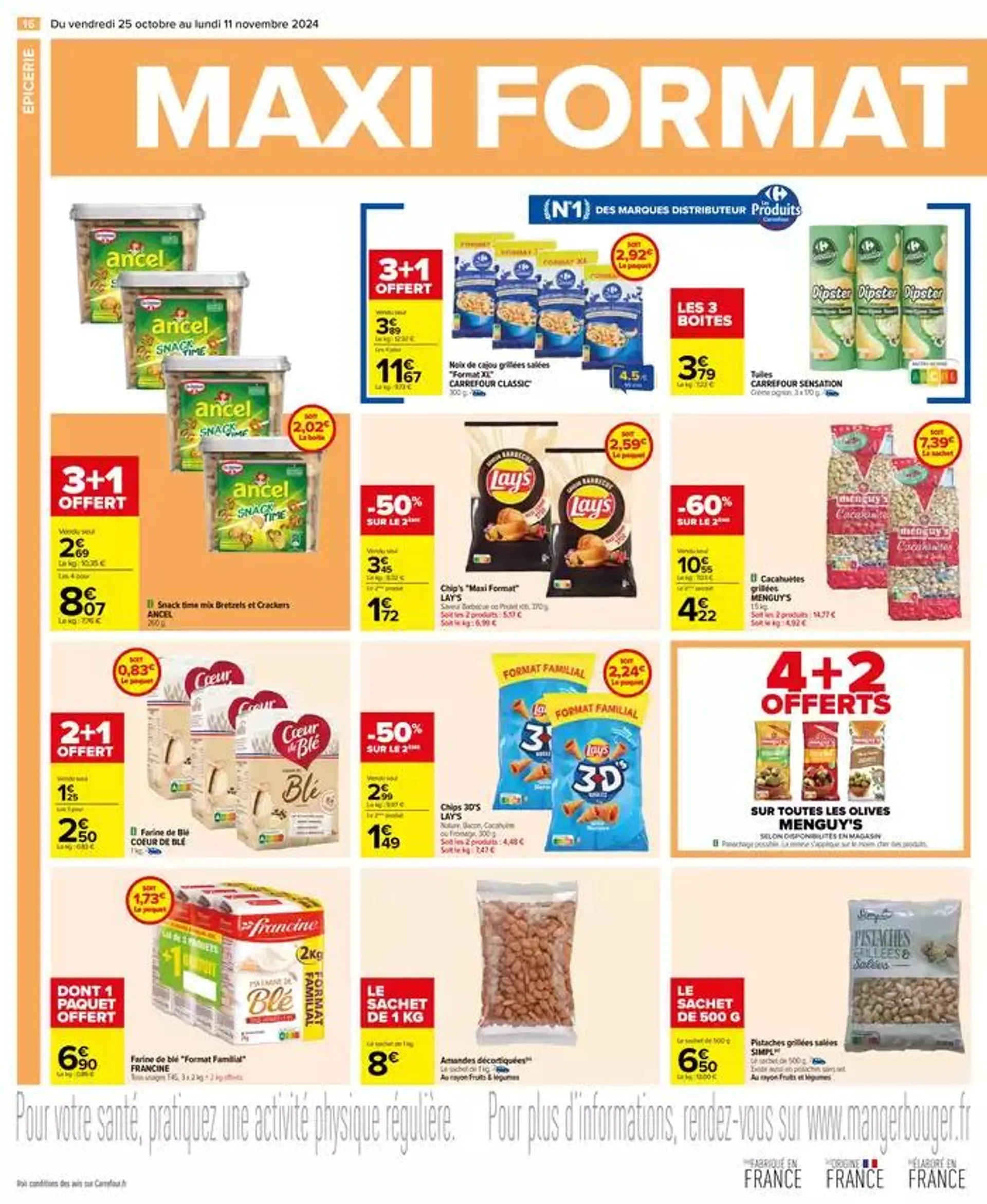 MAXI FORMAT MINI PRIX du 25 octobre au 11 novembre 2024 - Catalogue page 16