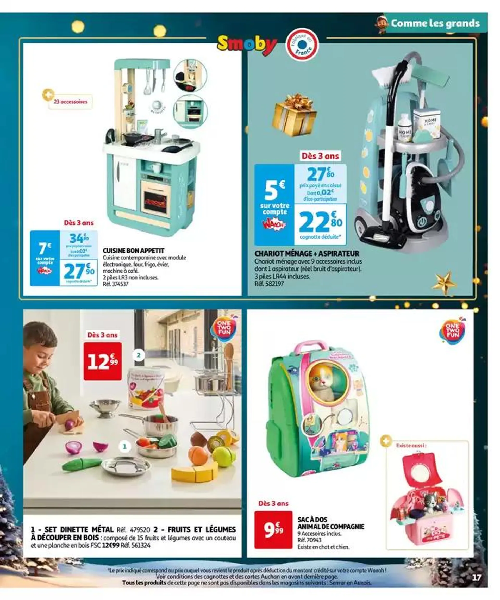 Réveillons Noël, un max de promos pour les fêtes du 11 octobre au 6 décembre 2024 - Catalogue page 17