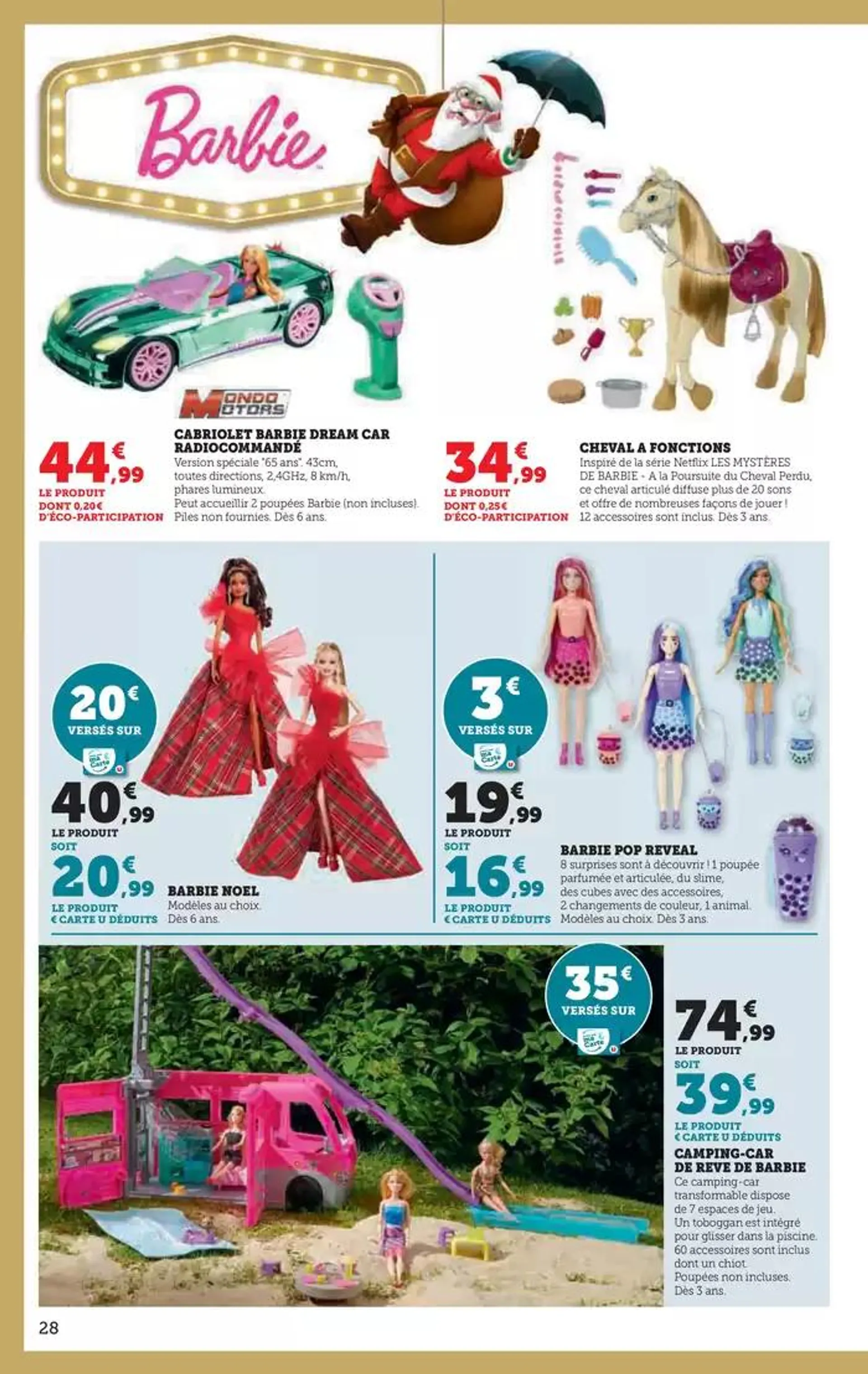 Jouets du 22 octobre au 8 décembre 2024 - Catalogue page 28