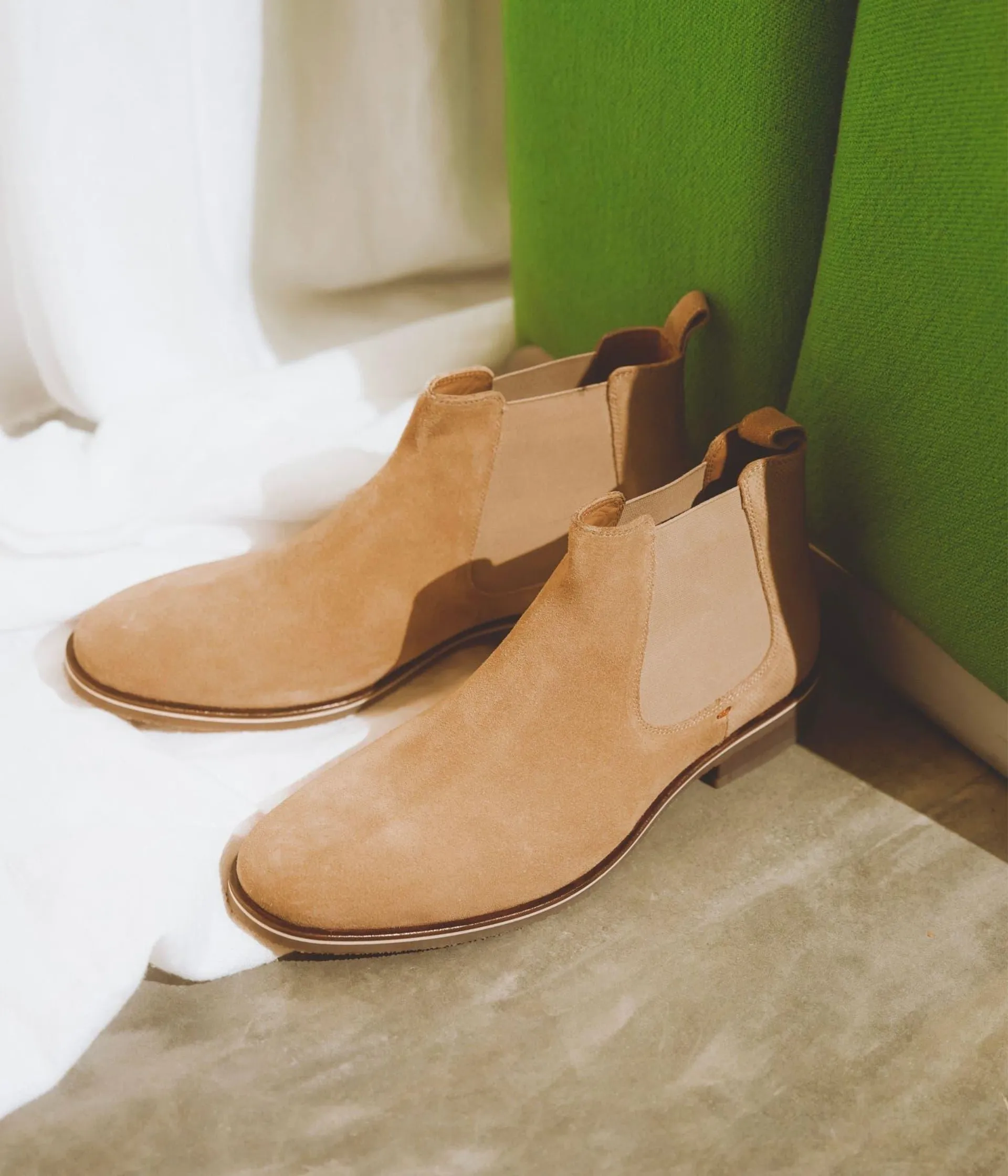 CHELSEA BOOTS OSKAR BEIGE