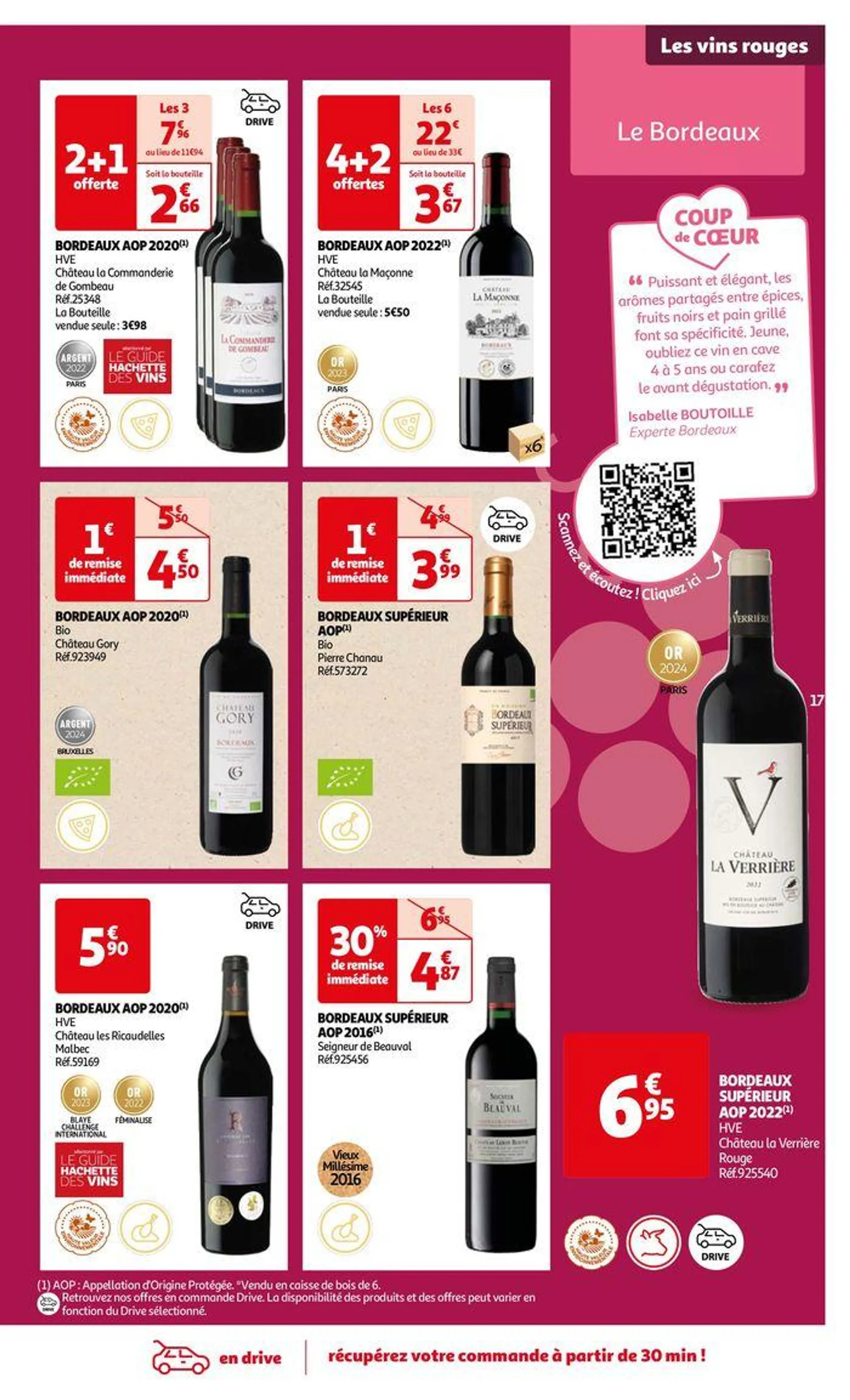 Foire au vins : Un grand choix de cuvées du 24 septembre au 7 octobre 2024 - Catalogue page 17