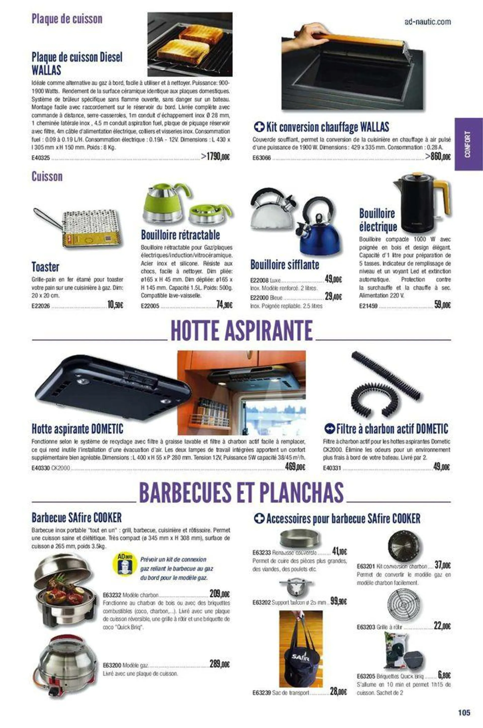 Catalogue Accastillage Diffusion du 1 mars au 31 octobre 2024 - Catalogue page 8