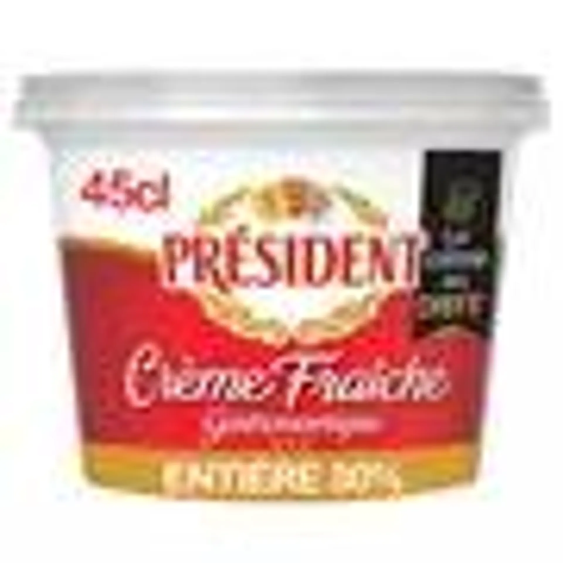 Crème fraîche épaisse entière 30%MG