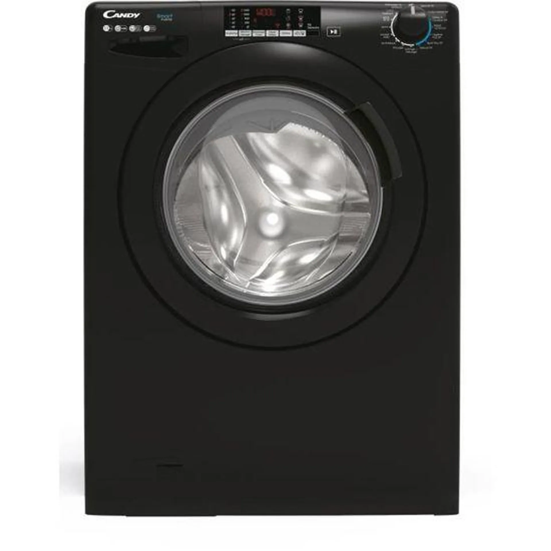 Lave-linge hublot CANDY CS 1411TXMBBE/FR - 11 kg - Induction - L60cm - 1400 trs/min - Classe A - Noir