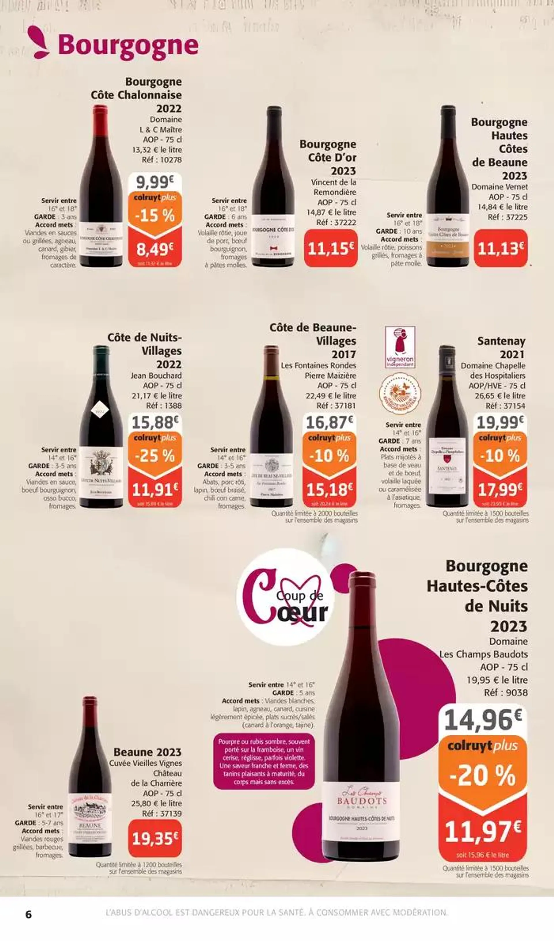 Foire aux vins du 25 septembre au 13 octobre 2024 - Catalogue page 6