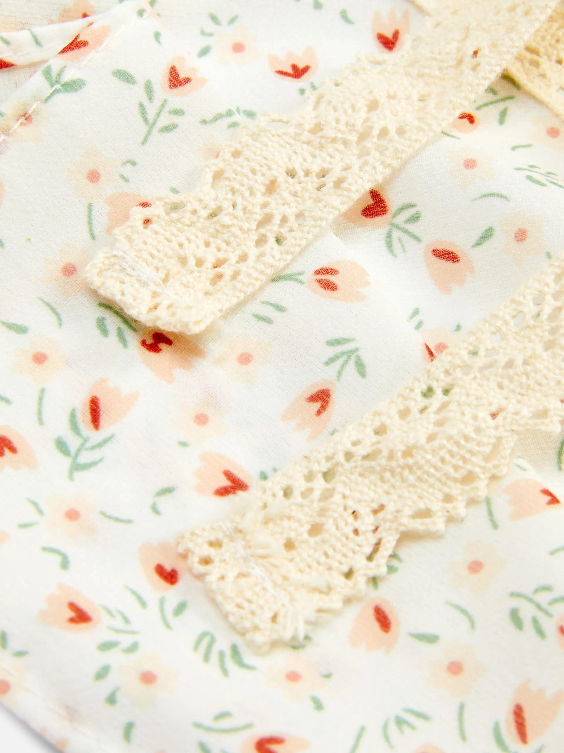 Bandana cheveux à motif floral