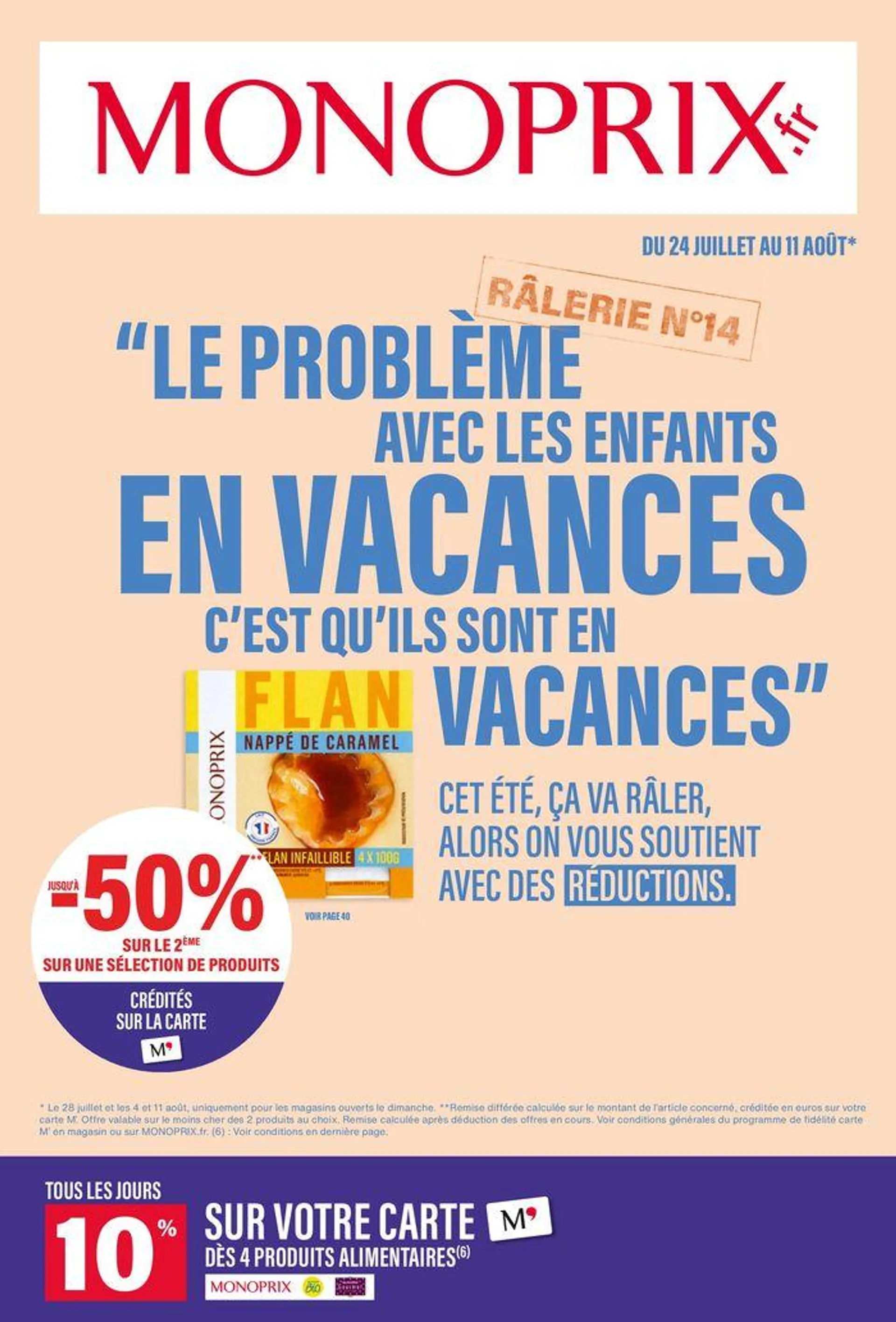 Le problème avec les enfants en vacances c'est qu'ils sont en vacances du 24 juillet au 11 août 2024 - Catalogue page 1